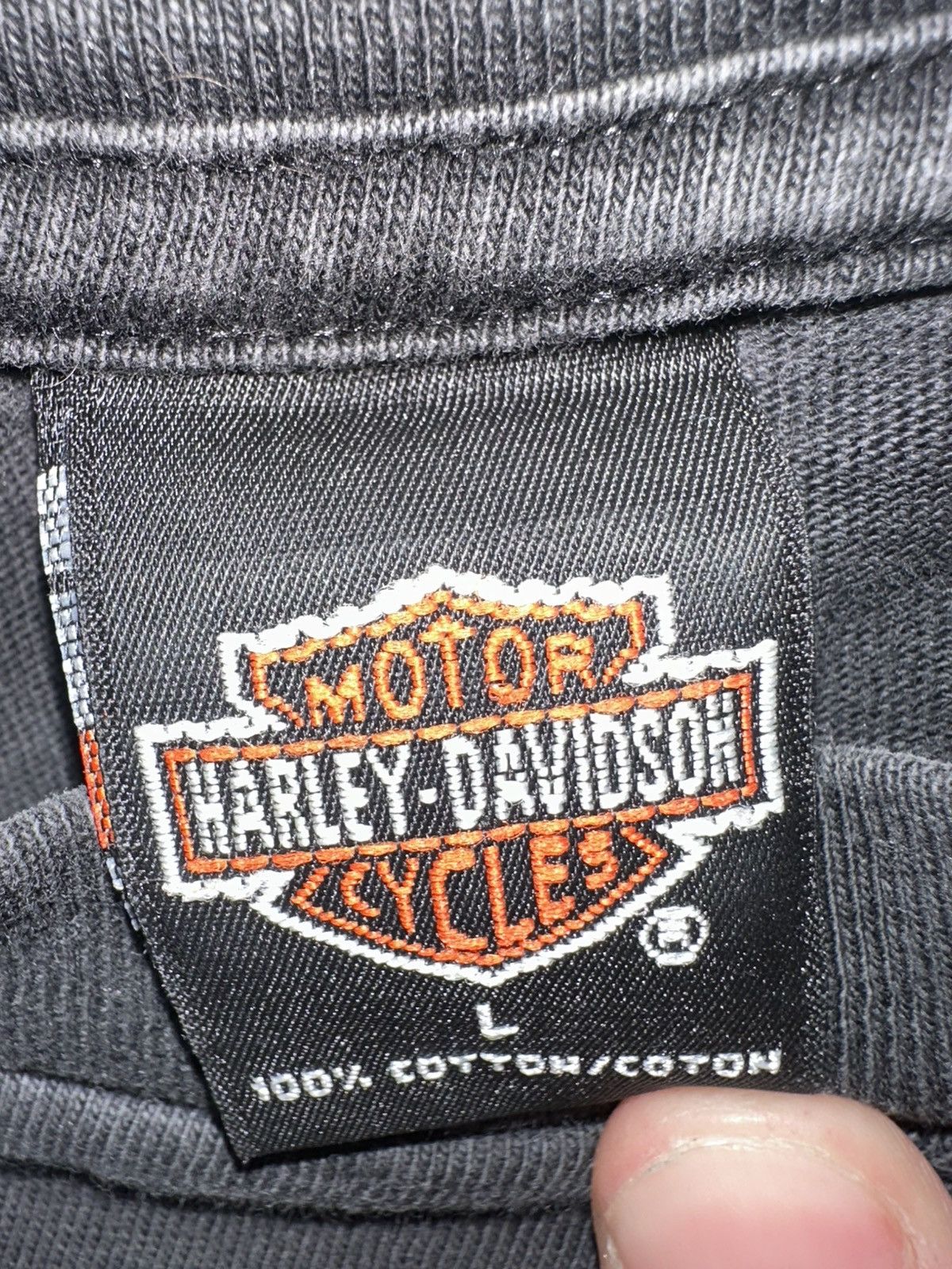 Harley Davidson Harley Davidson grail flaming eagle tee Size US L / EU 52-54 / 3 - 3 Thumbnail