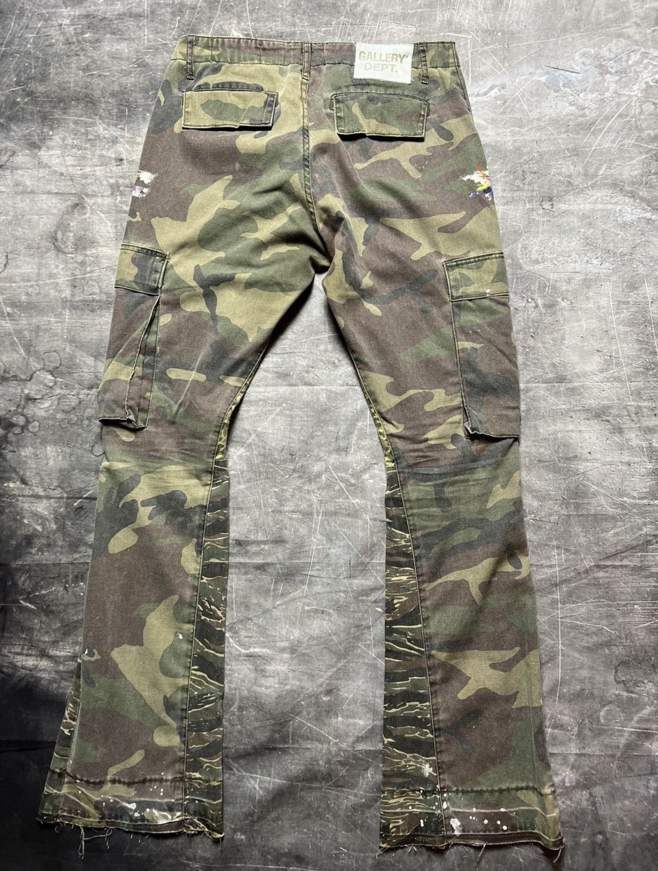 Gallery Dept. Gallery Dept Camo Flare Cargos Size 32 Size US 32 / EU 48 - 4 Thumbnail