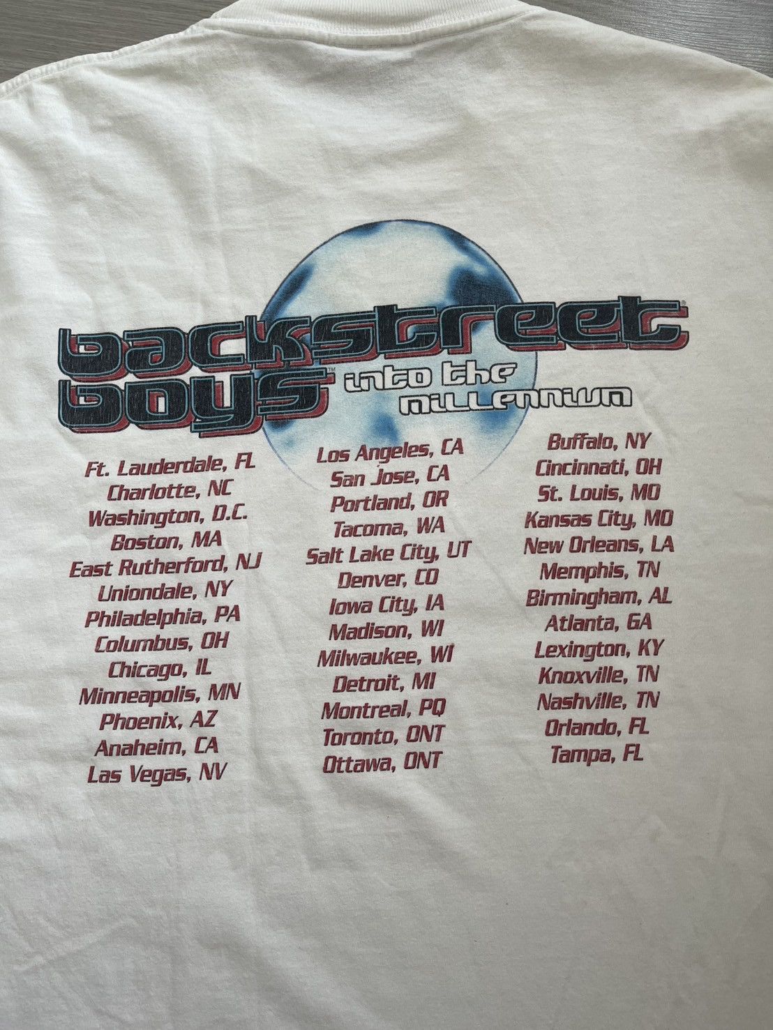 Vintage Backstreet Boys Vintage T Shirt 90’ Size US XL / EU 56 / 4 - 5 Thumbnail
