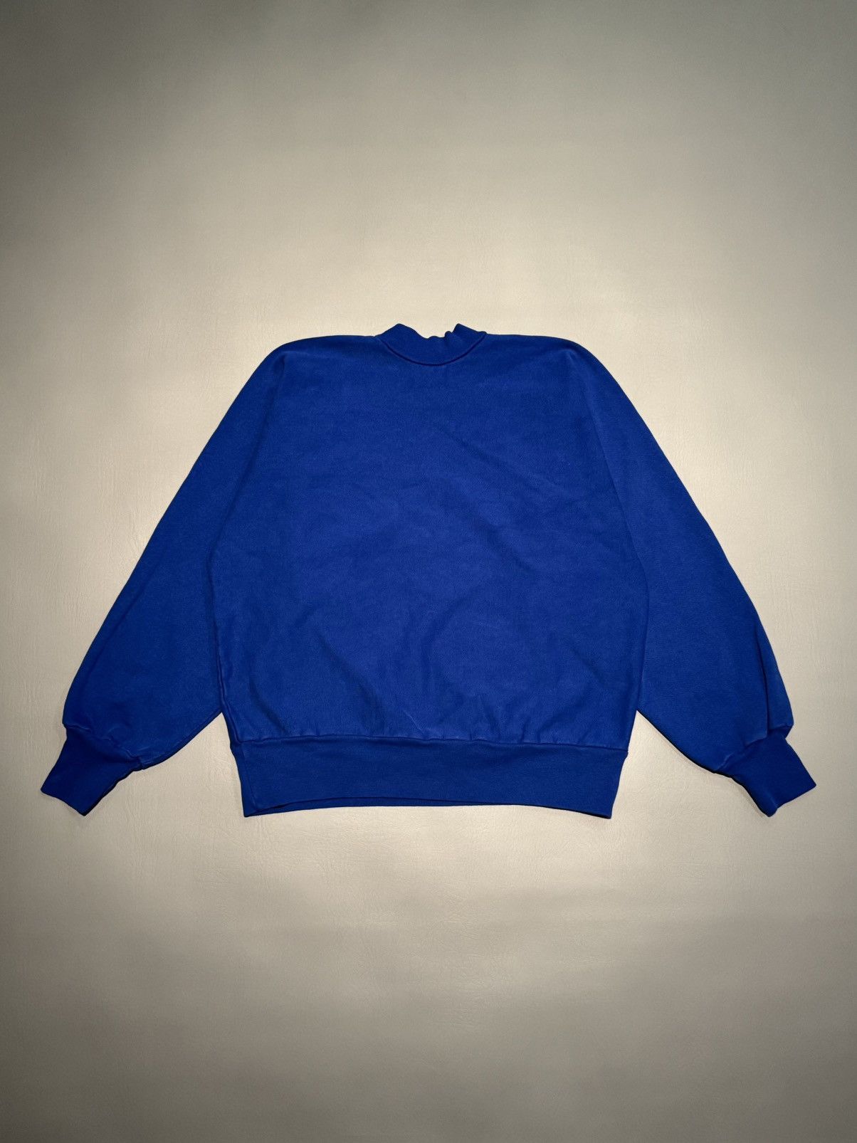 Kanye West × Yeezy Kanye West Jesus Is King Blue Vinyl Crewneck Sweatshirt Size US S / EU 44-46 / 1 - 2 Thumbnail
