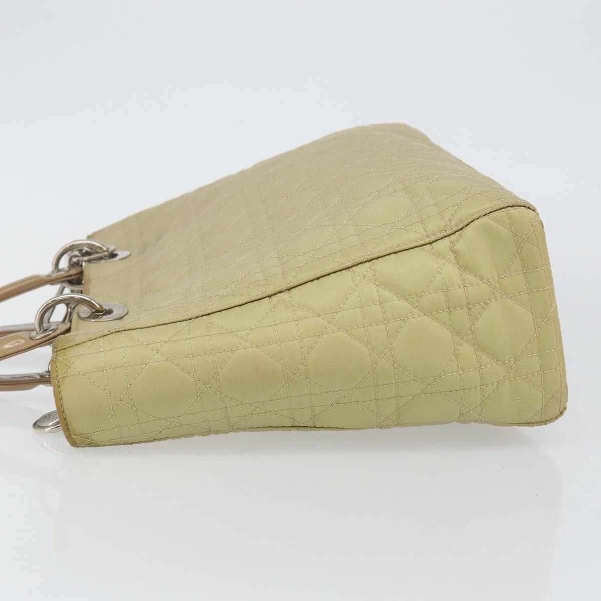 Dior DIOR Canage Hand Bag Nylon Beige Silver Size ONE SIZE - 5 Thumbnail
