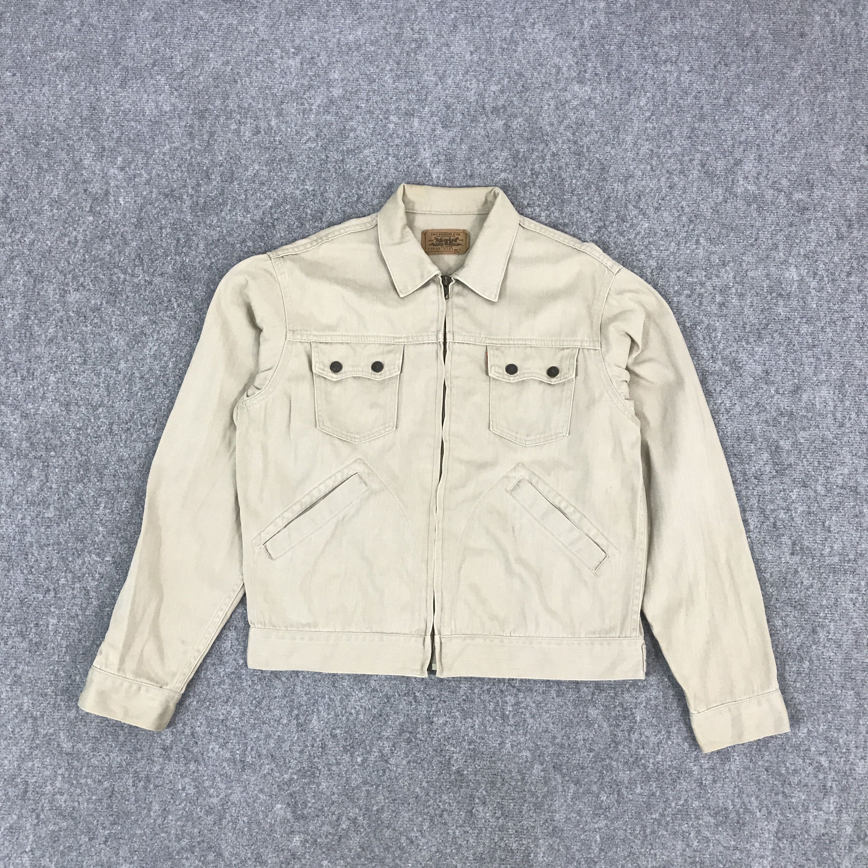Levi's × Levi's Vintage Clothing LEVI'S ORENG TAG JAPAN MADE ZIPPER JACKET Size US L / EU 52-54 / 3 - 1 Thumbnail