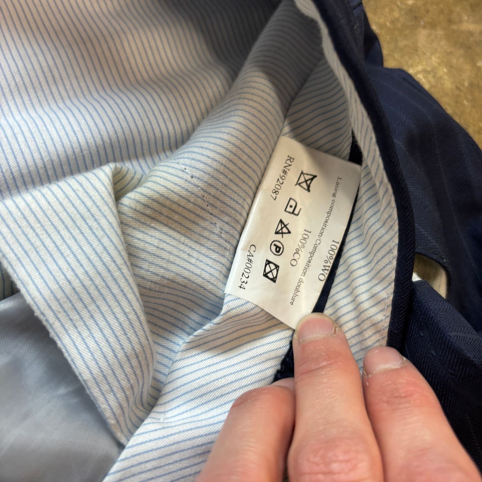 Ermenegildo Zegna Ermenegildo Zegna The Traveler Modern Fit Nap 2Pc Suit 45R Size 42R - 13 Thumbnail