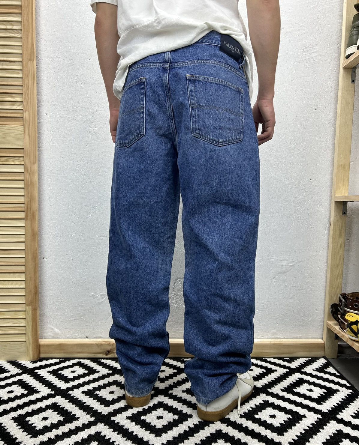 Valentino × Vintage Valentino Vintage denim jeans size 36 Size US 36 / EU 52 - 1 Thumbnail