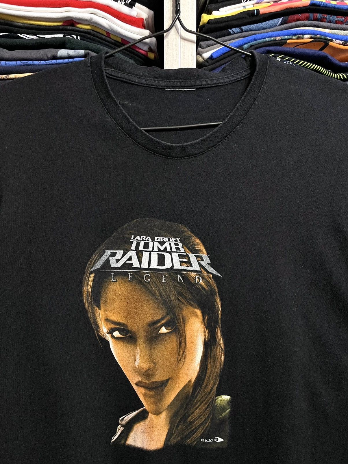 Vintage Vintage Y2K Lara Croft Tomb Raider Video Game Promo T-Shirt Size US XL / EU 56 / 4 - 3 Thumbnail