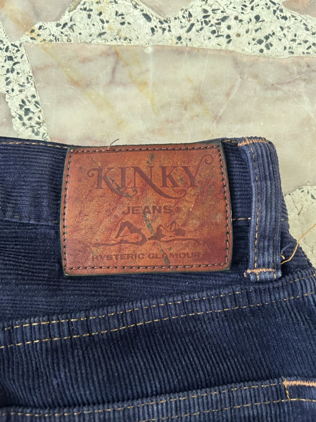 Hysteric Glamour Kinky Hysteric Glamour Vintage Japan Corduroy Blue Size 25" / US 0 / IT 36 - 9 Thumbnail