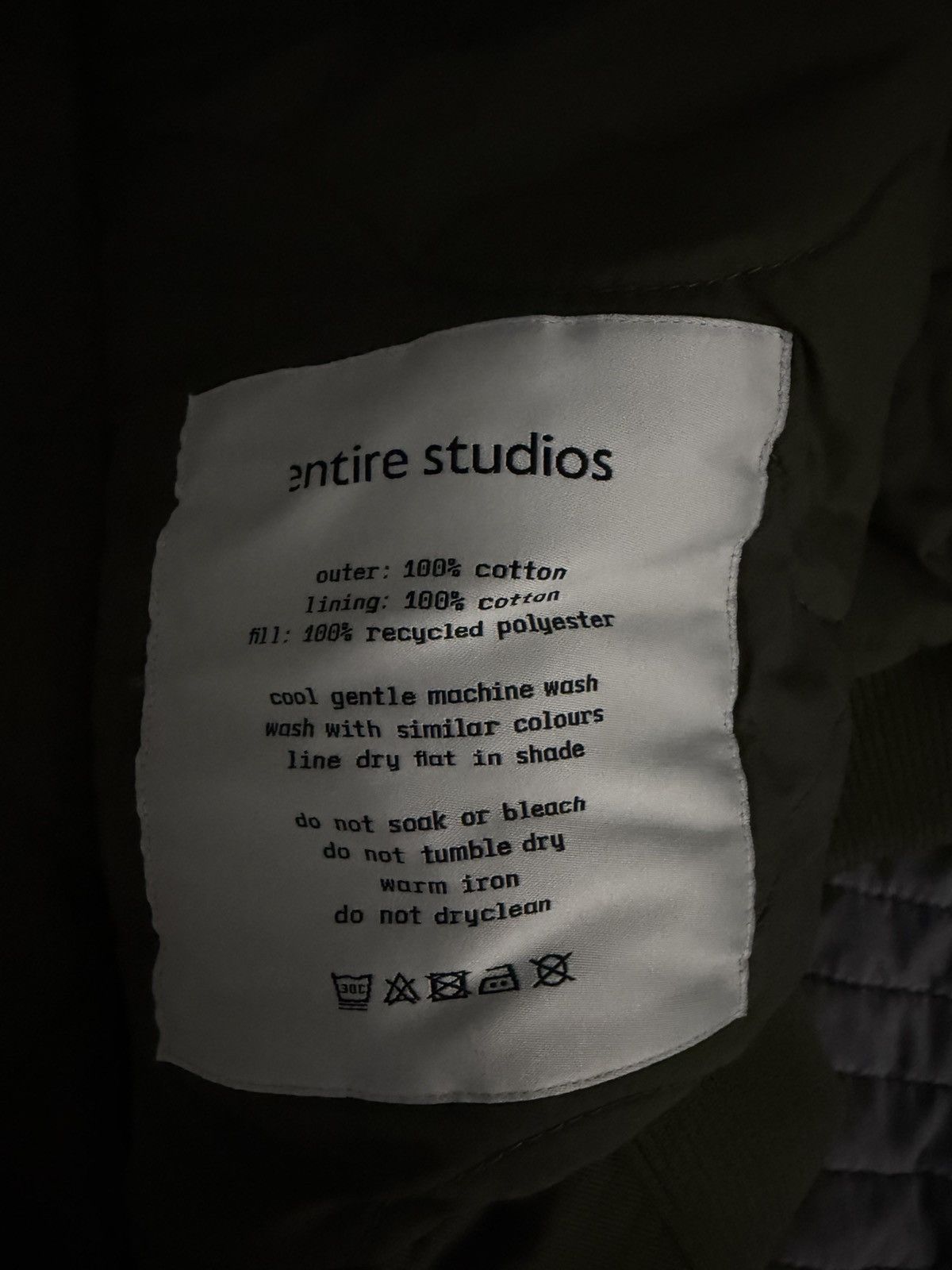 Entire Studios Entire Studios A-4 Bomber Army Size US M / EU 48-50 / 2 - 4 Thumbnail