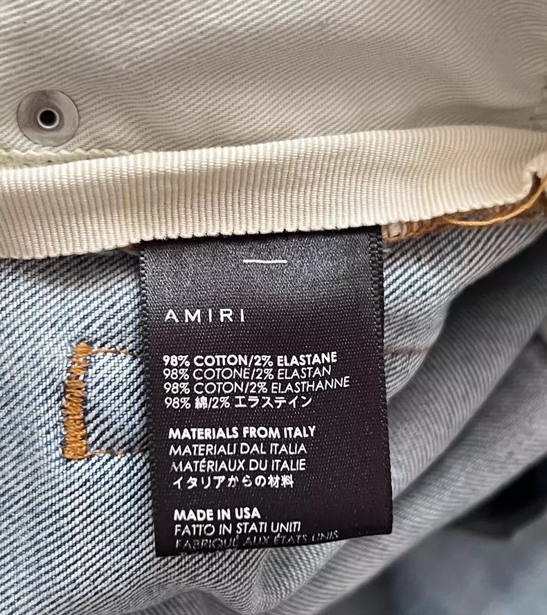 Amiri Amiri Washed to destroy jeans 2501-Nextarrow Size US 30 / EU 46 - 5 Thumbnail