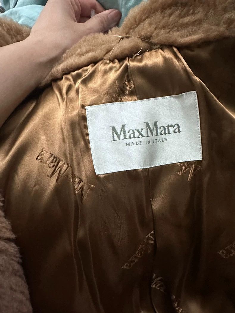 Max Mara Max Mara Camel Teddy Size L / US 10 / IT 46 - 1 Thumbnail
