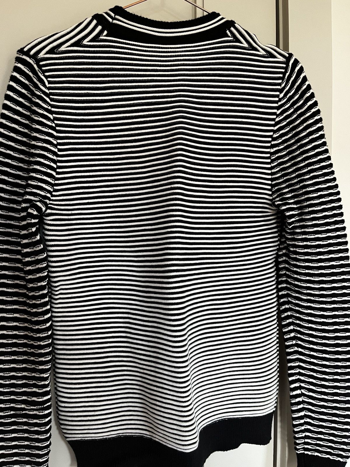 Kenzo Kenzo Optical Illusion Ribbed Sweater (unisex) Size US M / EU 48-50 / 2 - 10 Thumbnail