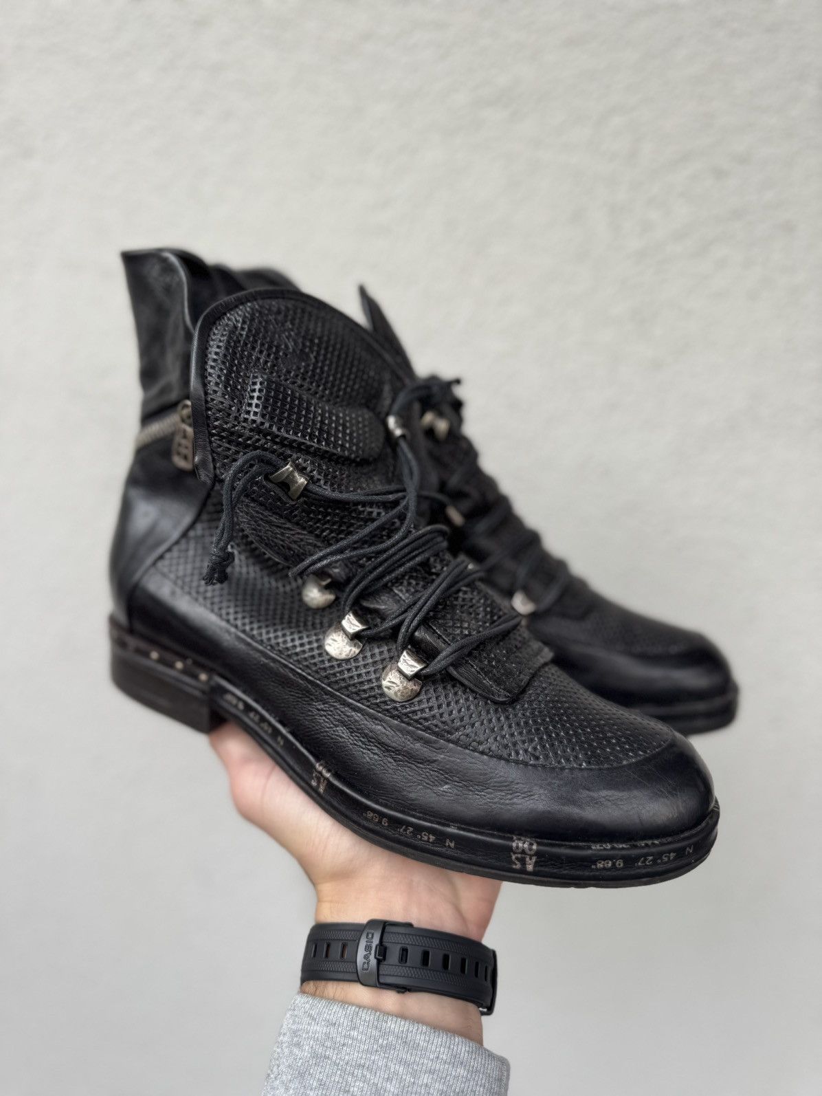A.S.98 A.S.98 Avantgarde Punk y2k Leather boots Size 38 Size US 8 / IT 38 - 3 Thumbnail