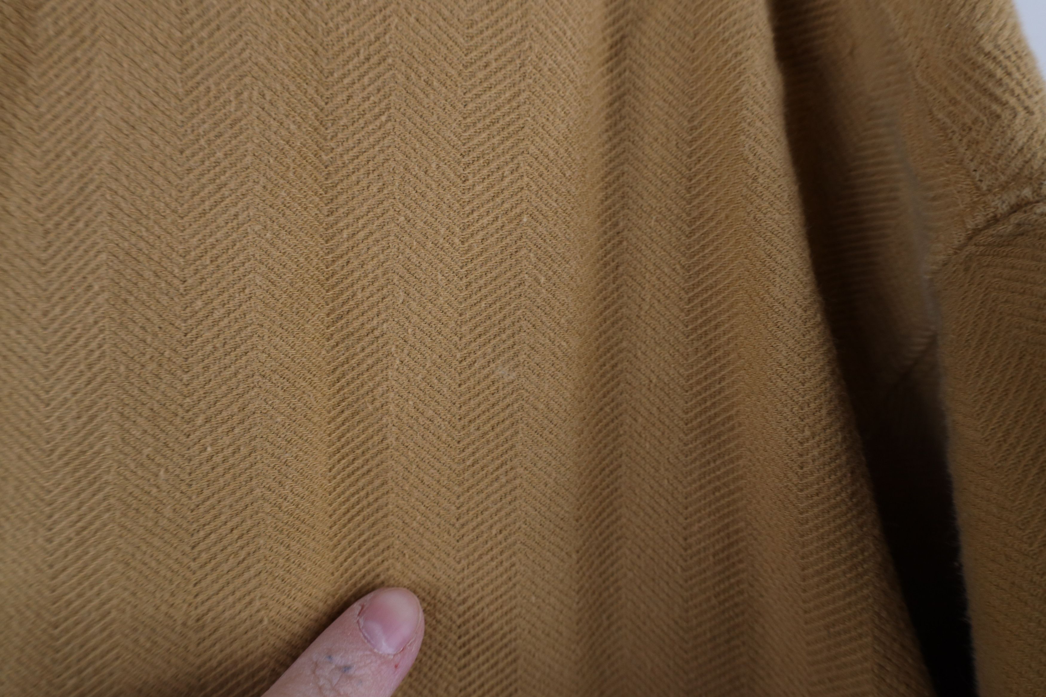 Carhartt × Vintage Vintage 90s Carhartt Herringbone Heavyweight Henley T-Shirt Size US XXL / EU 58 / 5 - 5 Thumbnail