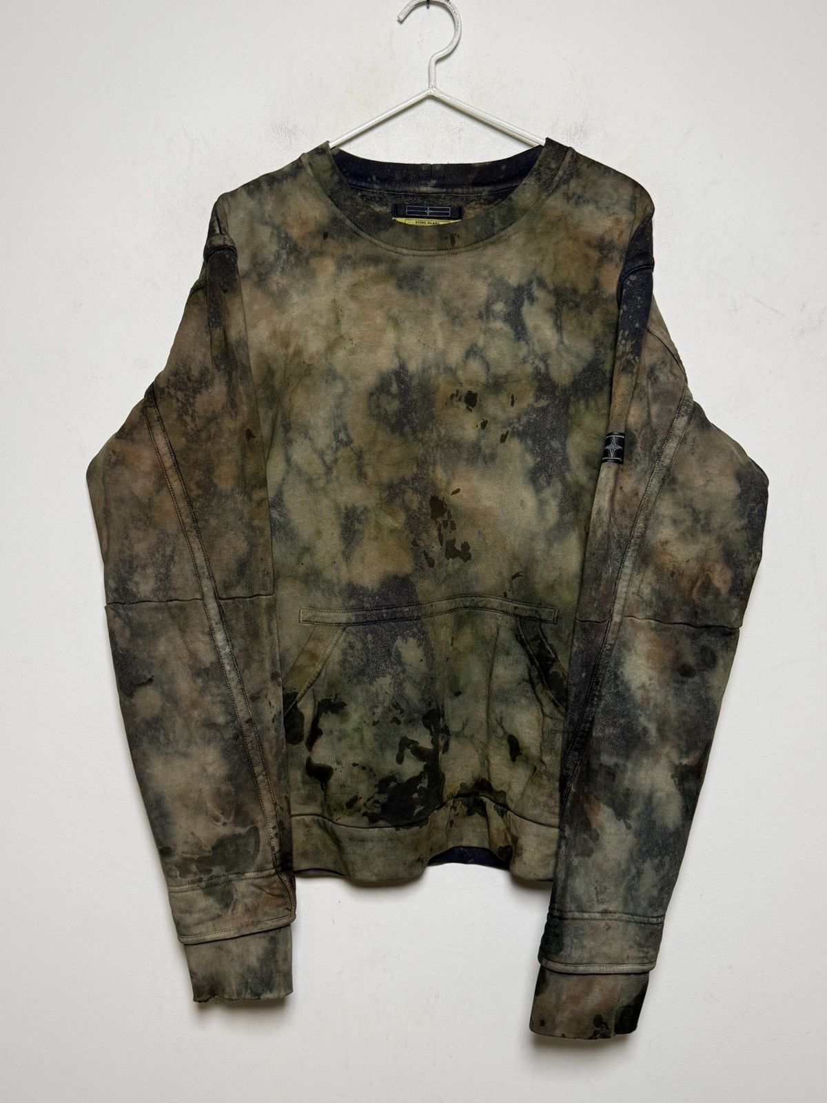Stone Island Stone Island solid crewneck sweatshirt y2k Size US XL / EU 56 / 4 - 2 Thumbnail