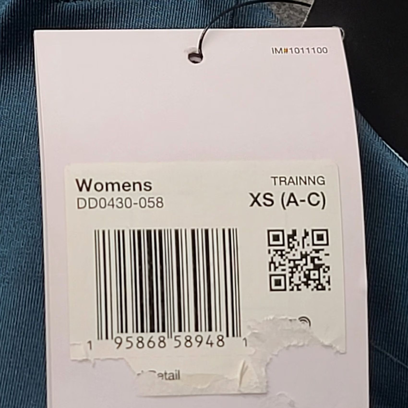 Nike Nike Dri-FIT Sports Bra Womens XS Alpha High Support Padded Adjustable Cup A-C Blue Size ONE SIZE - 3 Thumbnail