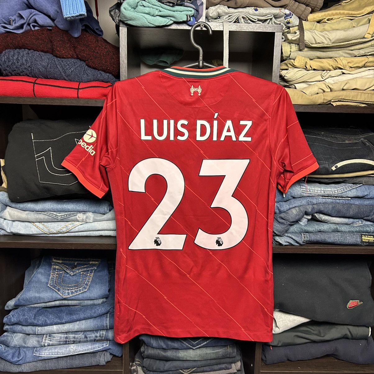 Nike Nike FC Liverpool 23 Luis Diaz 2019 home soccer jersey Size US S / EU 44-46 / 1 - 2 Thumbnail