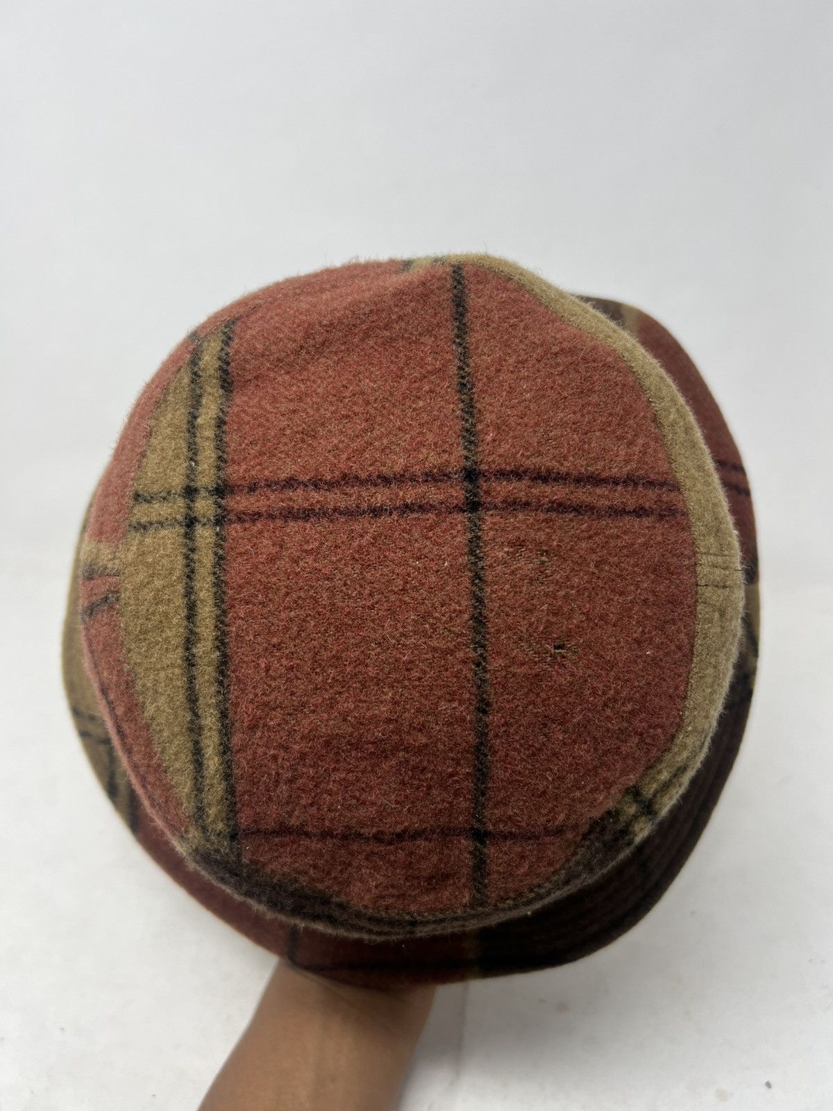 Jean Charles De Castelbajac Jeans Charles Castelbajac Plaid Pattern Hat Cap Size ONE SIZE - 5 Thumbnail
