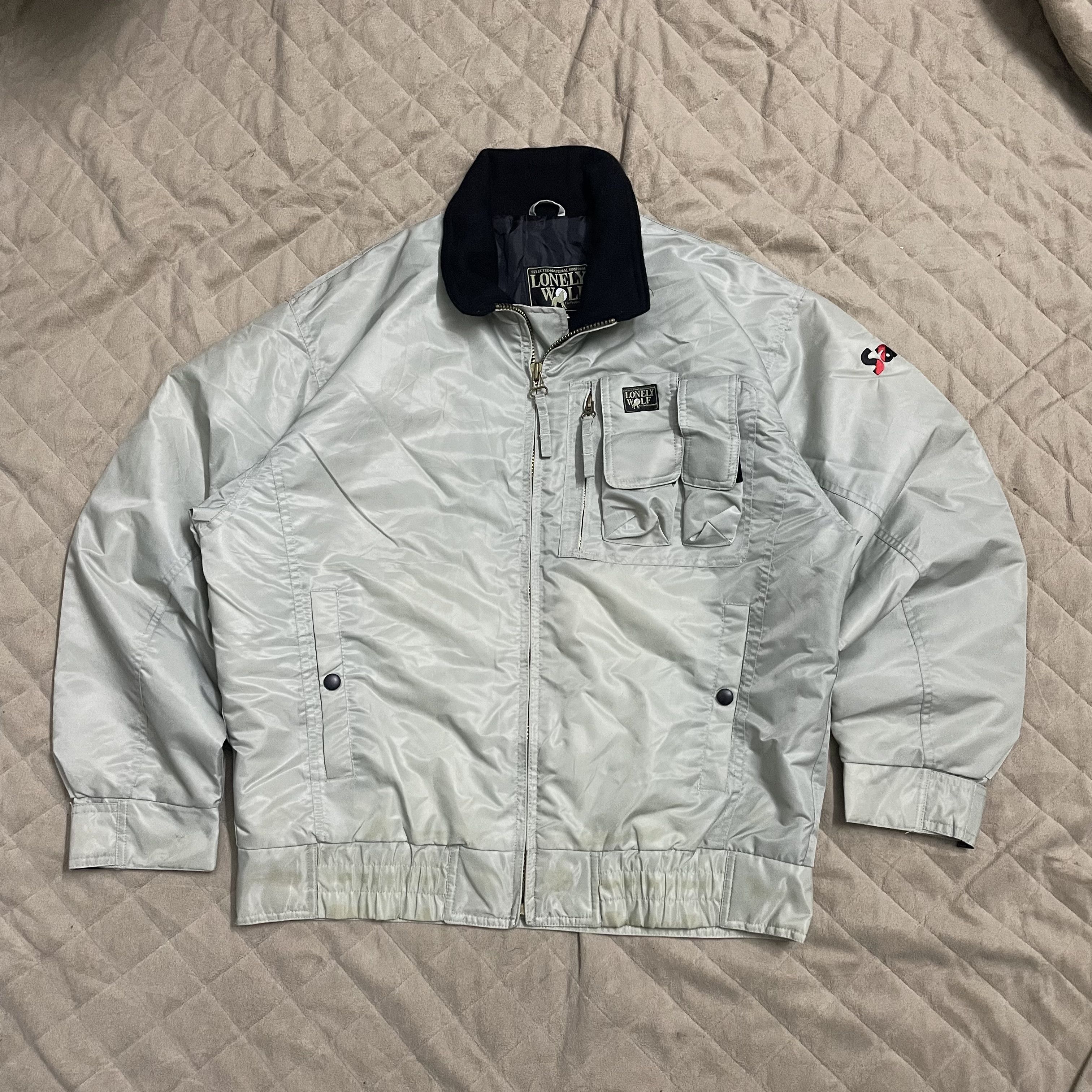 Kansai Yamamoto Lonely Wolf Flight bomber jacket Size US L / EU 52-54 / 3 - 1 Thumbnail
