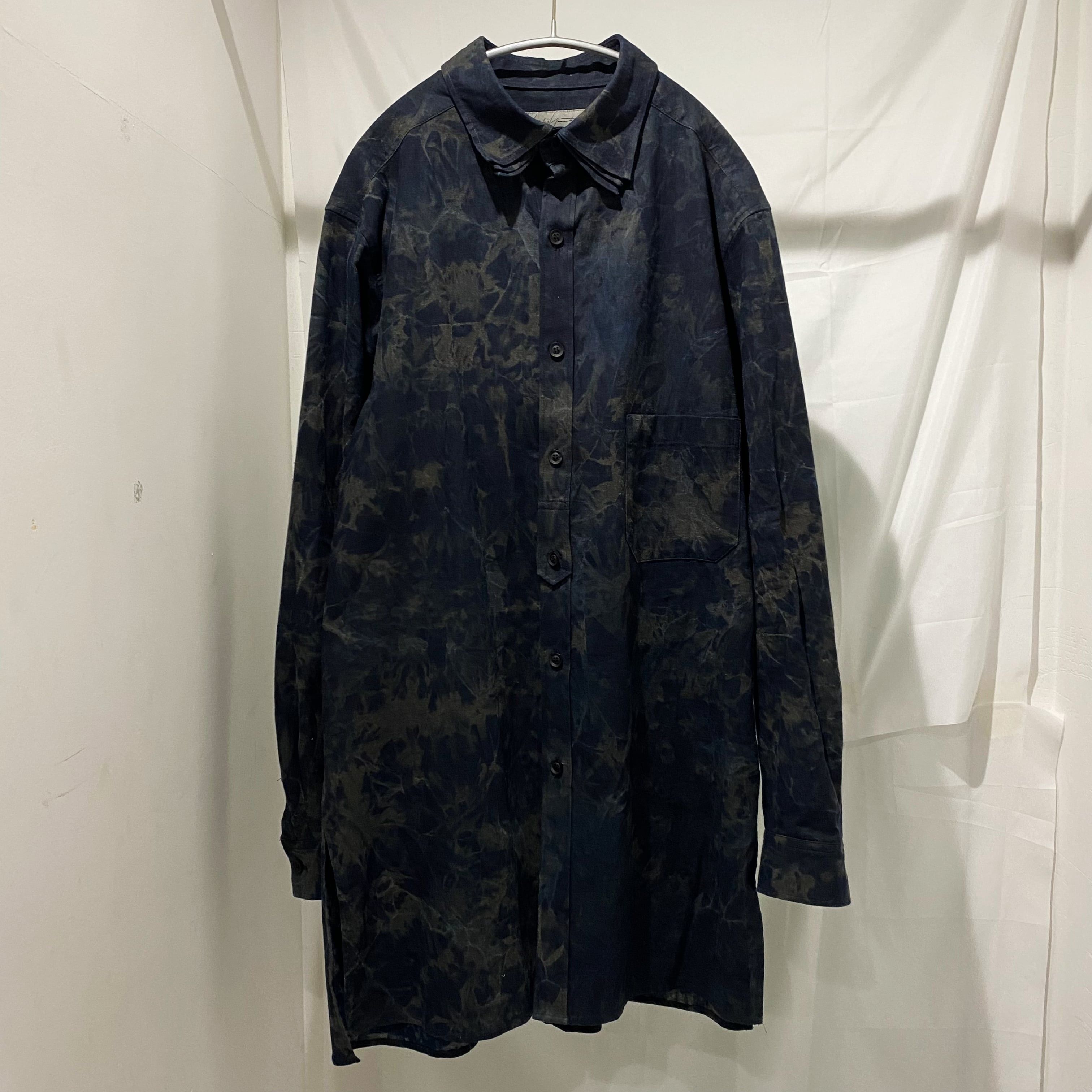 POUR HOMME 24aw triple collar product dyed blouse HO-B19-003
