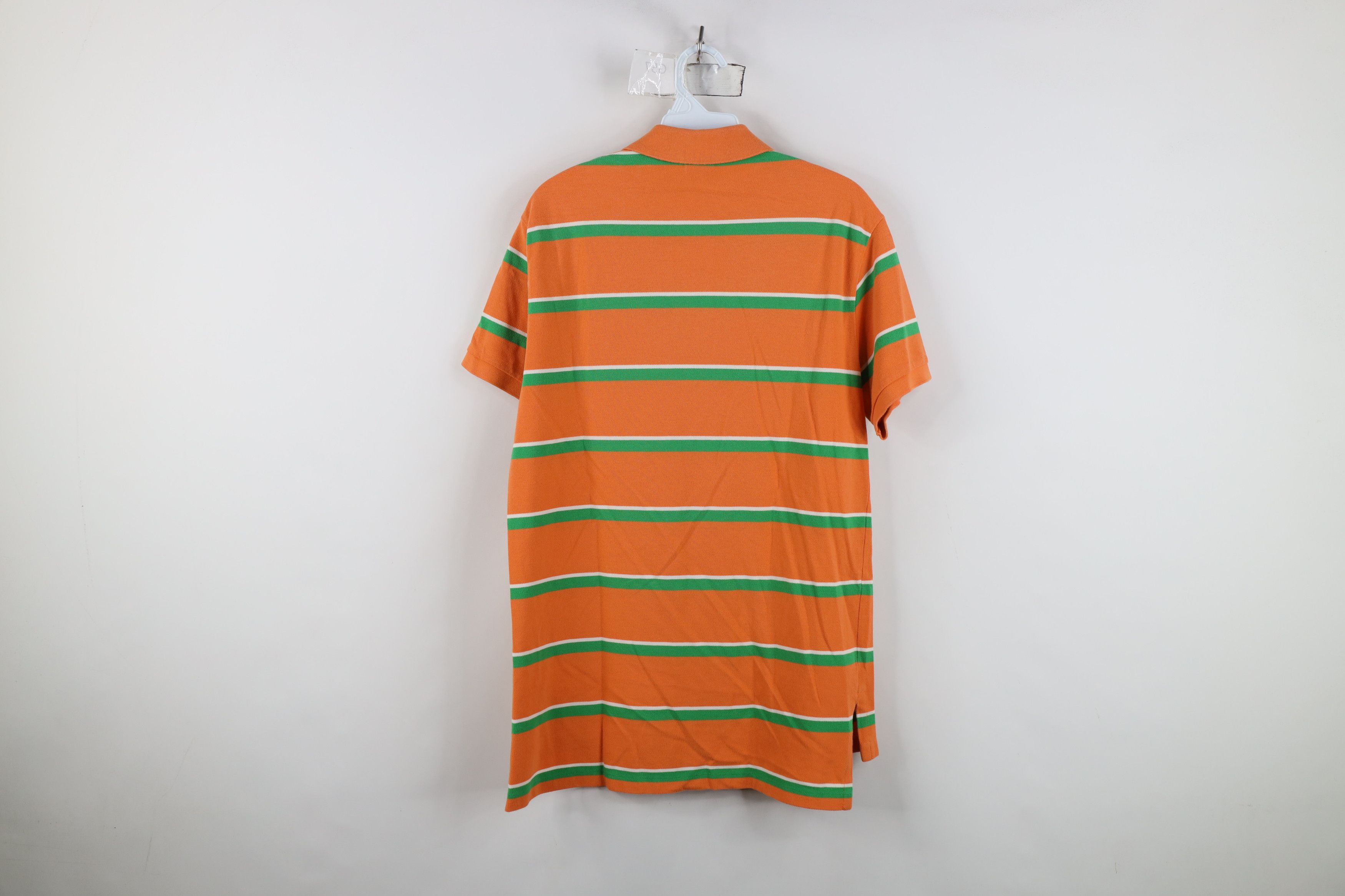 Ralph Lauren Vintage Ralph Lauren Striped Pique Cotton Golf Polo Shirt Size US M / EU 48-50 / 2 - 10 Thumbnail