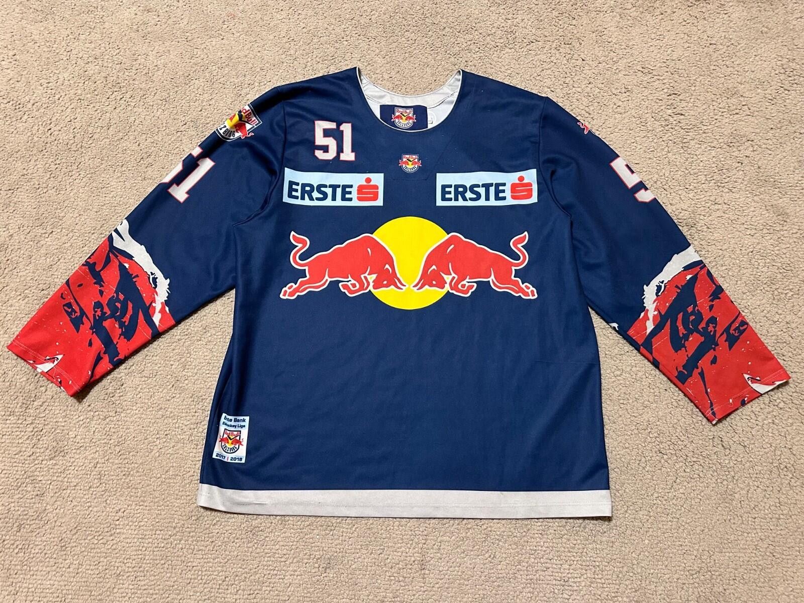 Other EC Red Bull Salzburg 2017/18 Ice Hockey Jersey TRATTNIG #51 Size US XL / EU 56 / 4 - 1 Thumbnail