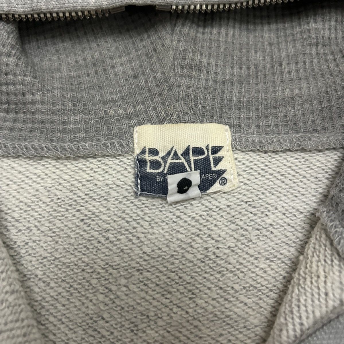 Bape × Swarovski Vintage OG Bape Swarovski College Logo Full Zip Hoodie Size US M / EU 48-50 / 2 - 14 Thumbnail