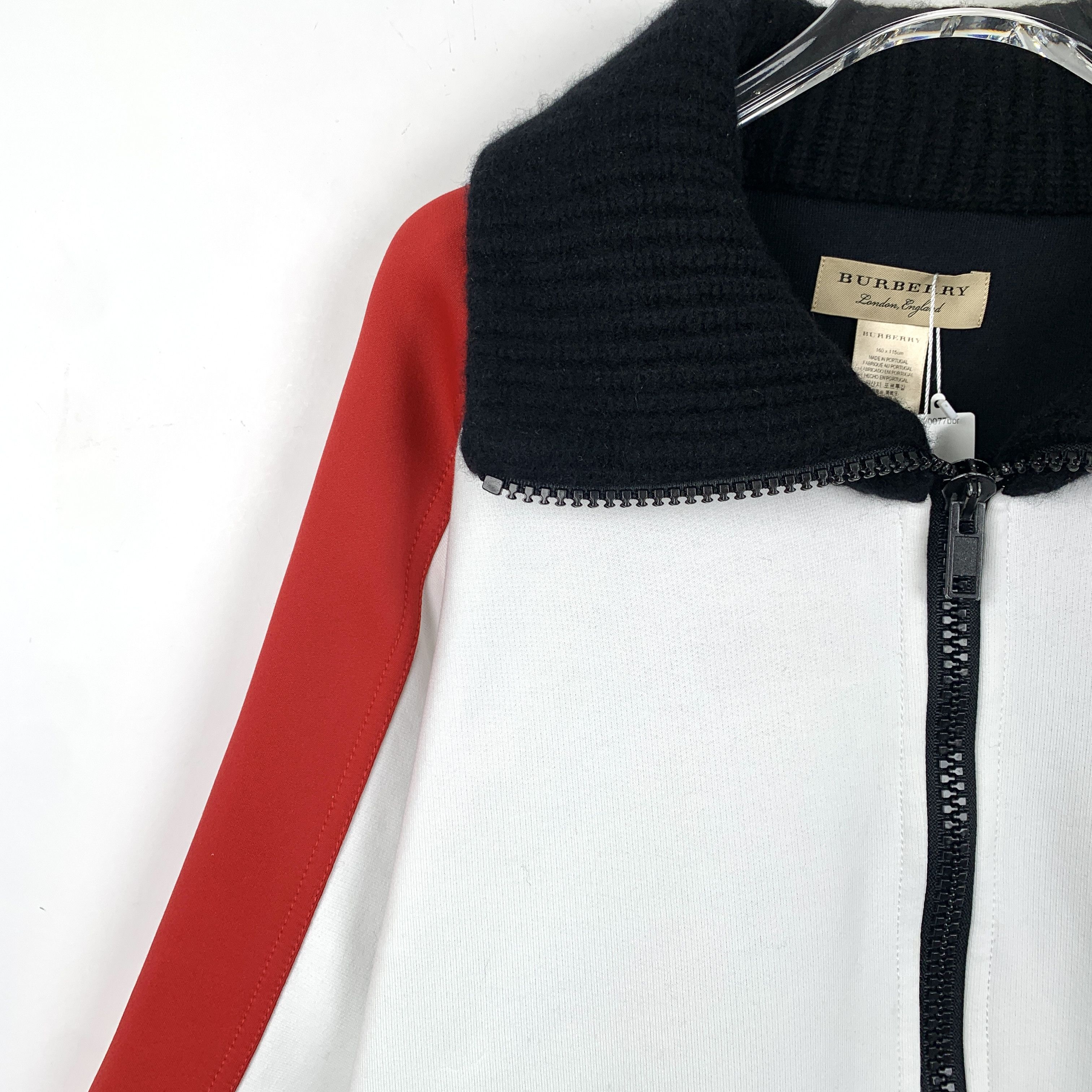 Burberry Burberry Colorblock Cotton Half-Zip Cape Jacket (Size S) Size S / US 4 / IT 40 - 7 Thumbnail