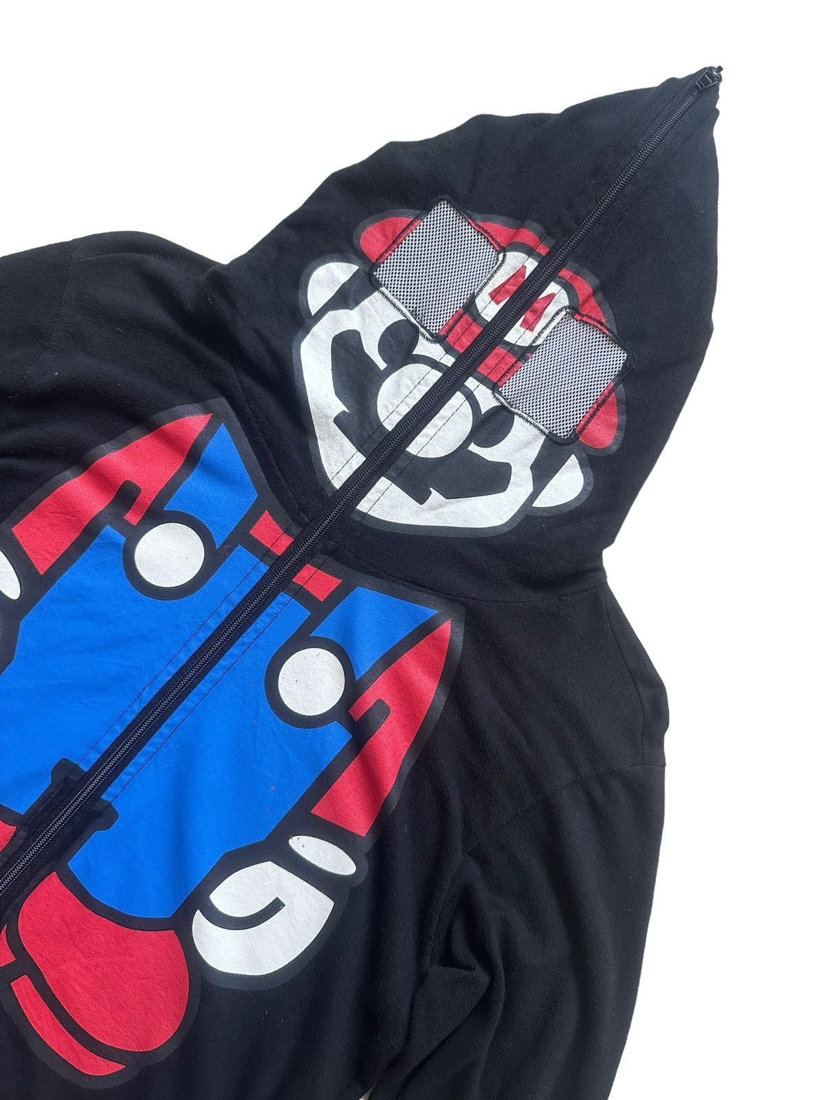 Anime Vintage Super Mario Full Zip Hoodie Inspired Bape Baby Milo Size US S / EU 44-46 / 1 - 2 Thumbnail