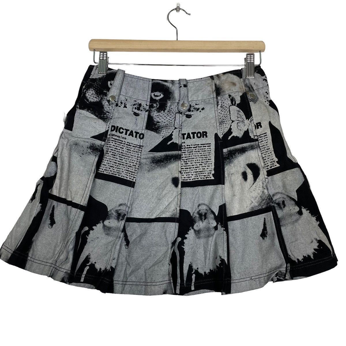 Hysteric Glamour × Japanese Brand × Seditionaries 💥ALGONQUINS SEDITIONARIES PUNK MINI SKIRT Size 26" / US 2 / IT 38 - 5 Thumbnail