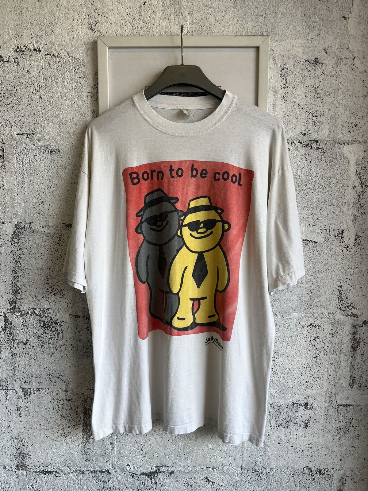 Vintage Vintage Born To Be Cool 1993’s Jelly Babies Tshirt Size US XL / EU 56 / 4 - 2 Thumbnail