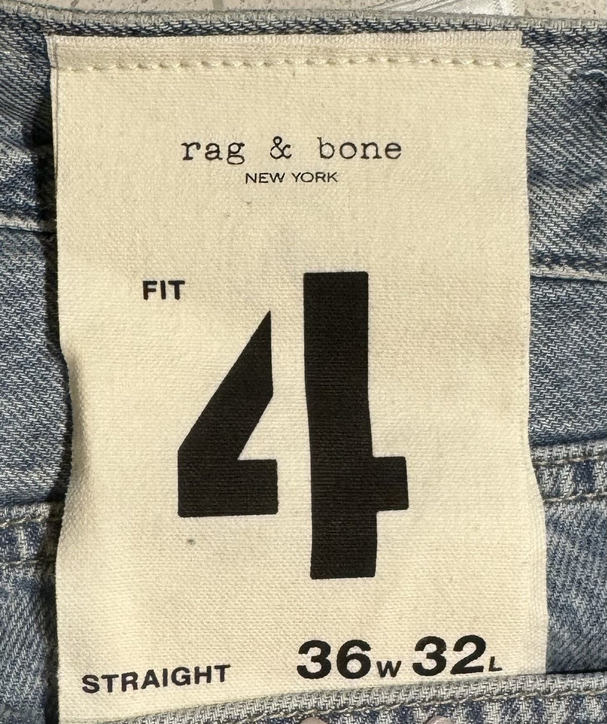 Rag & Bone Rag and Bone Light Blue Jeans Size US 36 / EU 52 - 4 Thumbnail