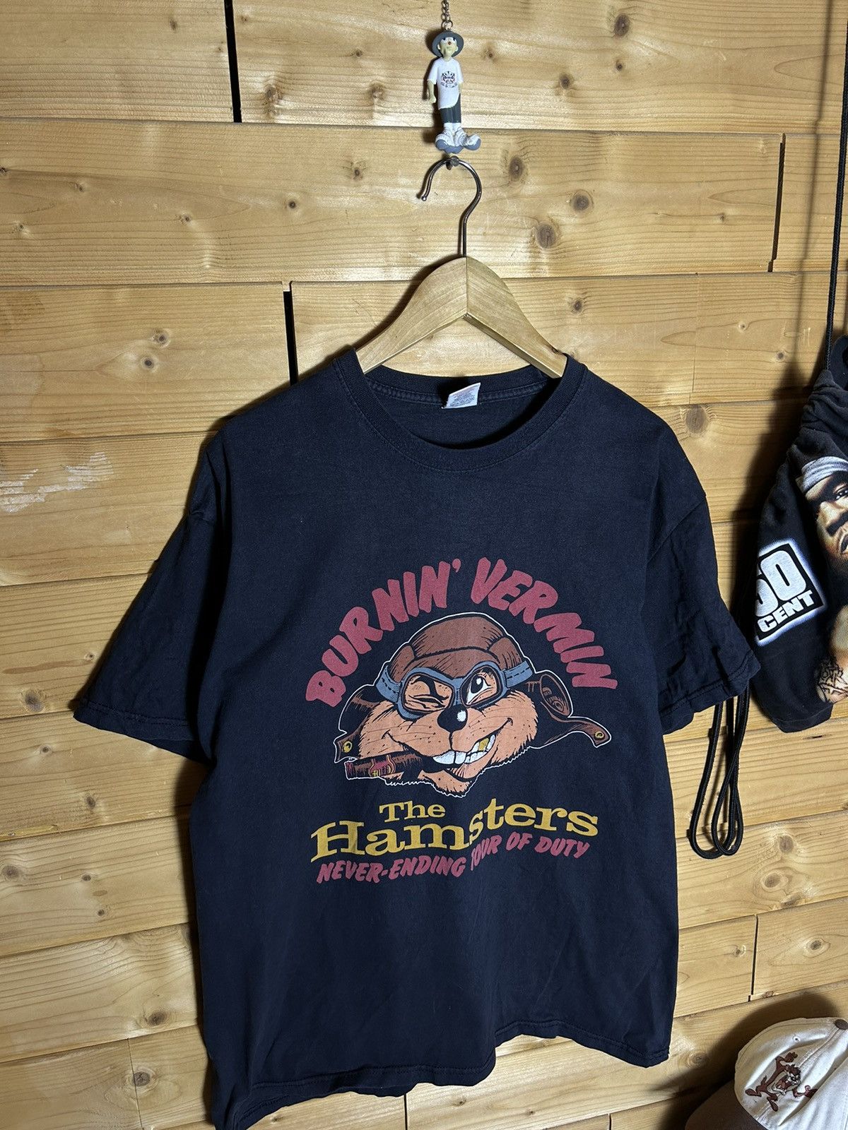 Band Tees Vintage Hamsters band faded t shirt Size US XL / EU 56 / 4 - 2 Thumbnail