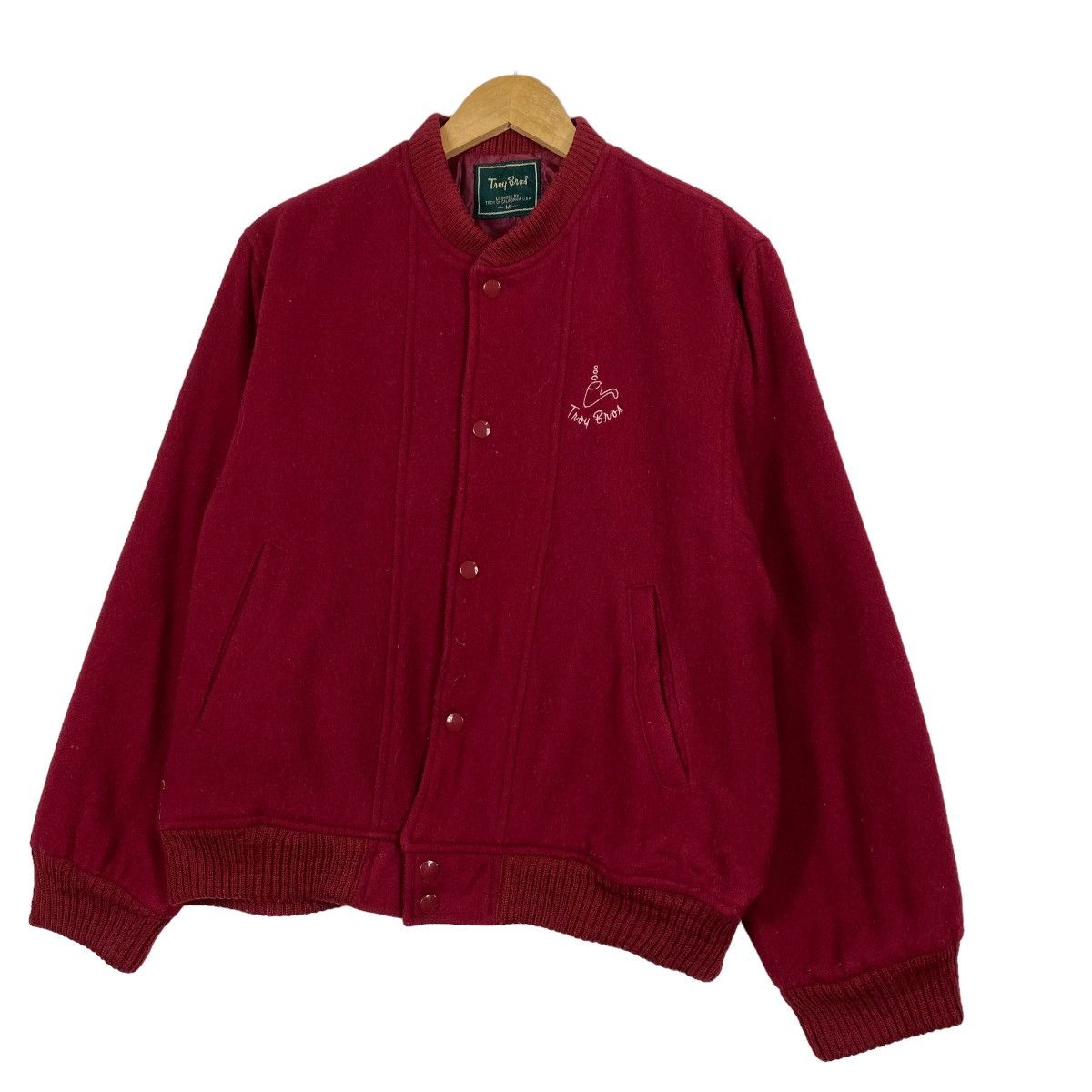 Japanese Brand Vintage 90s Troy Bros Bomber Jacket Size M Size US M / EU 48-50 / 2 - 2 Thumbnail