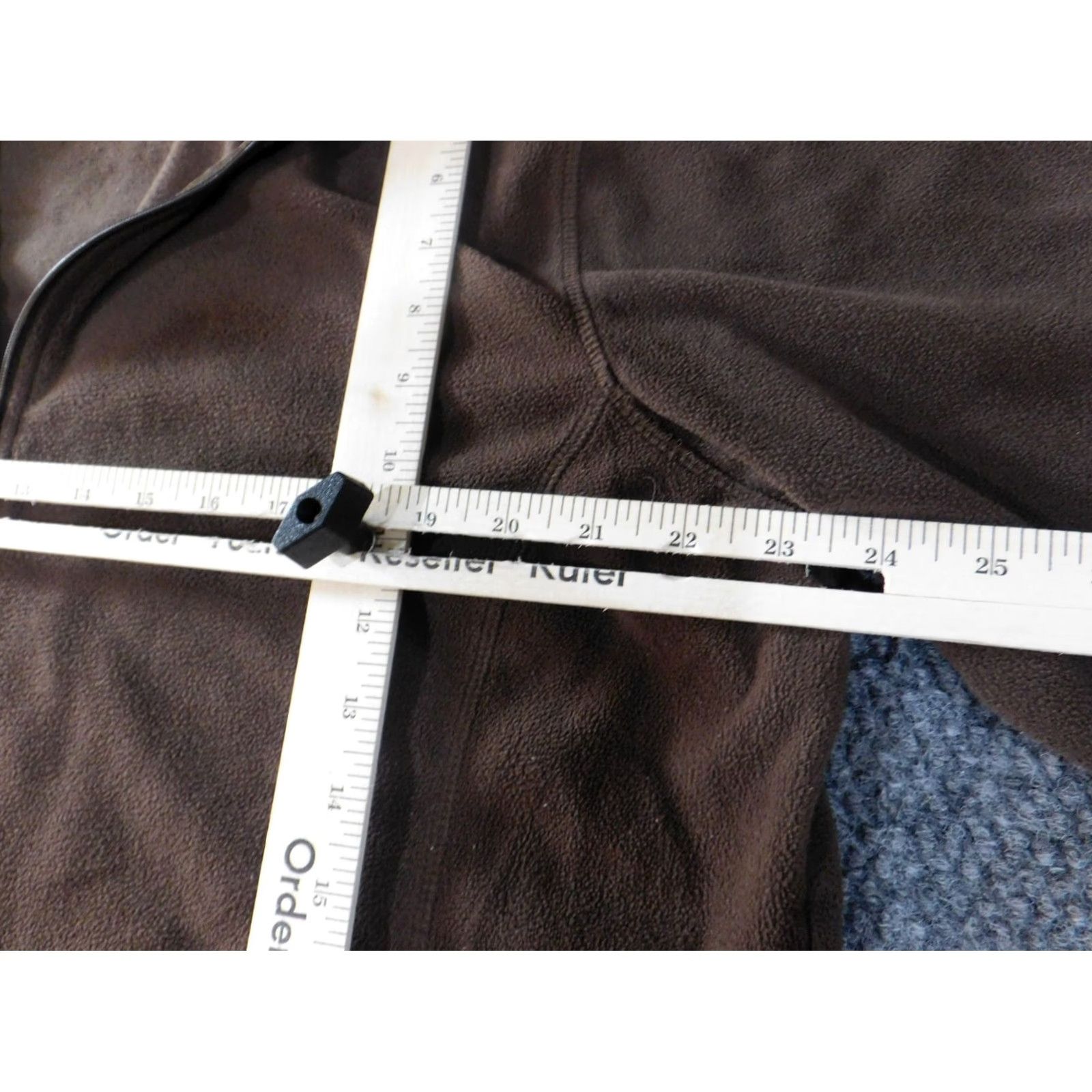 Vintage Gander Mountain Sweatshirt Womens 1X Plus Brown Pullover 1/4 Zip Fleece Outdoors Size XL / US 12-14 / IT 48-50 - 7 Thumbnail
