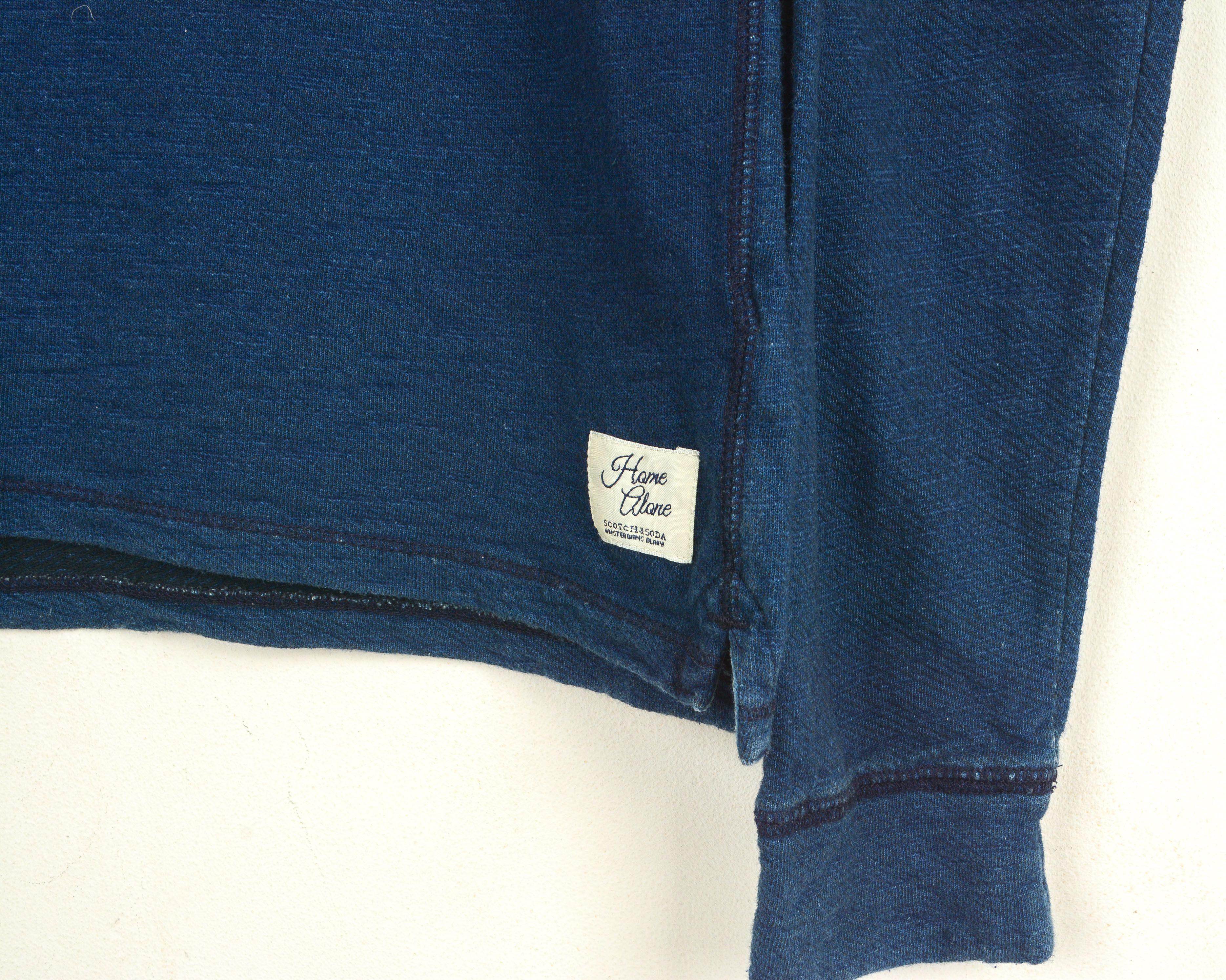 Scotch & Soda Home Alone M Men Jumper Pullover Sweater Blue Sweatshirt Size US M / EU 48-50 / 2 - 3 Thumbnail
