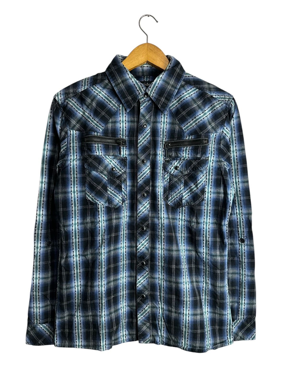 Hysteric Glamour SORRIDERE GOTHIC WESTERN SHIRT BUTTON IFSIXWASNINE LGB STYLE Size US M / EU 48-50 / 2 - 1 Thumbnail