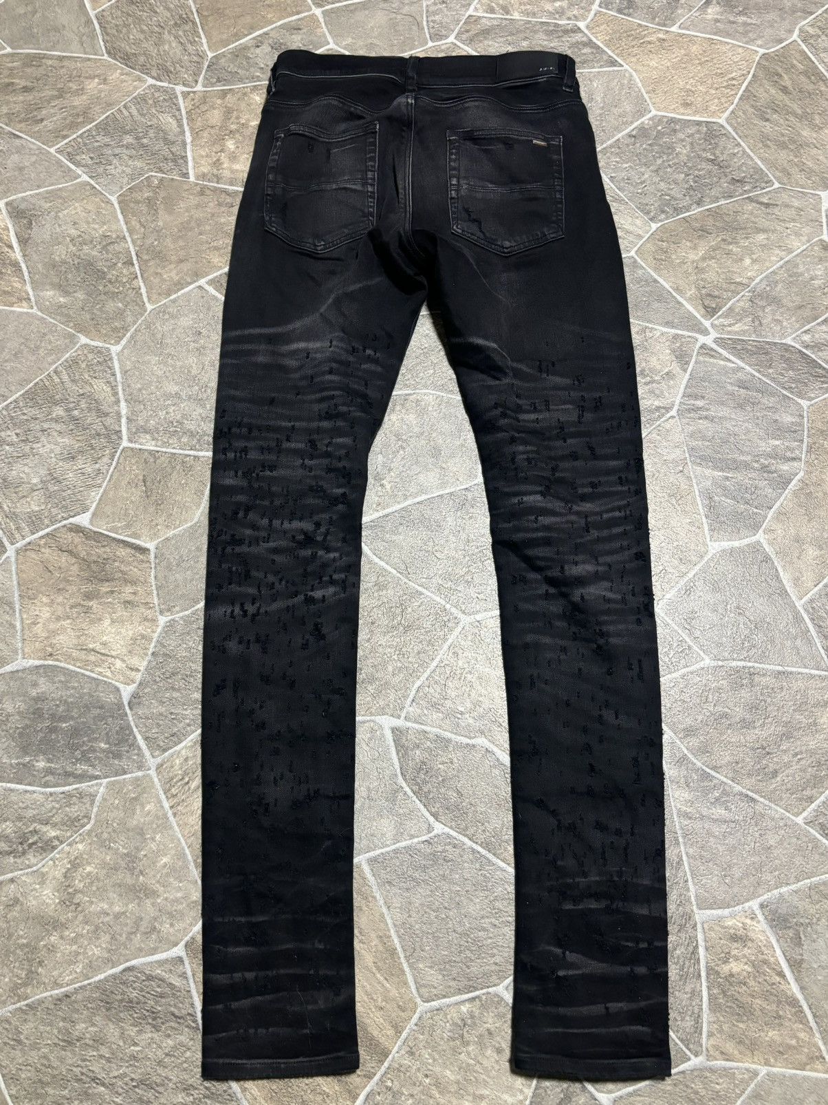 Amiri Amiri Black Shotgun Jeans Size US 29 - 2 Thumbnail