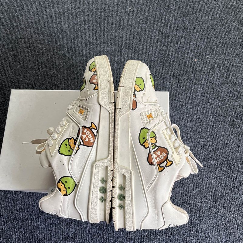 Louis Vuitton Nigo x Louis Vuitton Trainer Casual Sneakers - Size US 9.5 / EU 42-43 - 7 Thumbnail