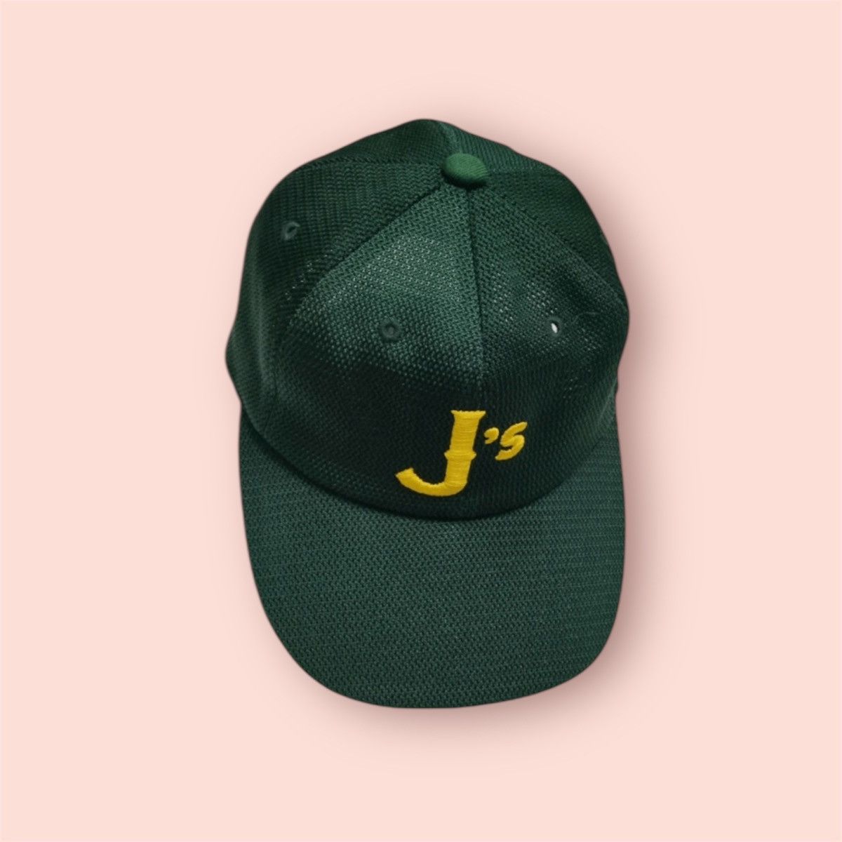 Japanese Brand VINTAGE J'S LOGO FITTED MESH BASEBALL CAP Size ONE SIZE - 4 Thumbnail