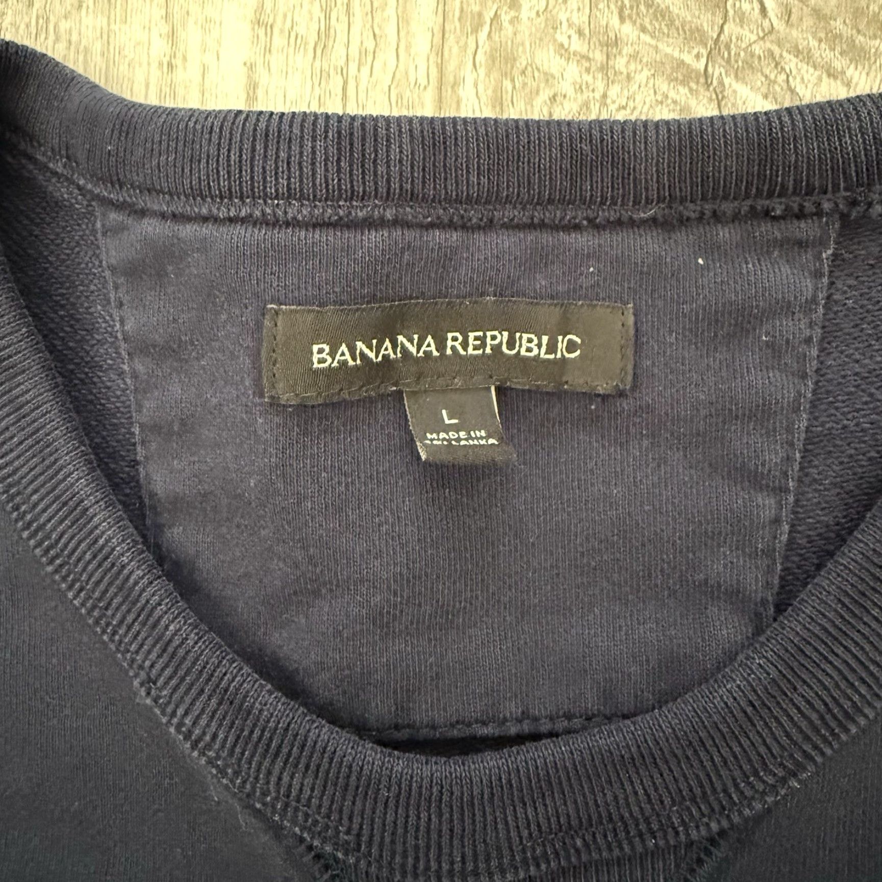 Banana Republic Banana Republic Sweatshirt Women Large Blue Crew Neck Pullover French Terry All Seasons Comfort Relaxed Fit LS Pullover Hoodie? Size L / US 10 / IT 46 - 2 Thumbnail