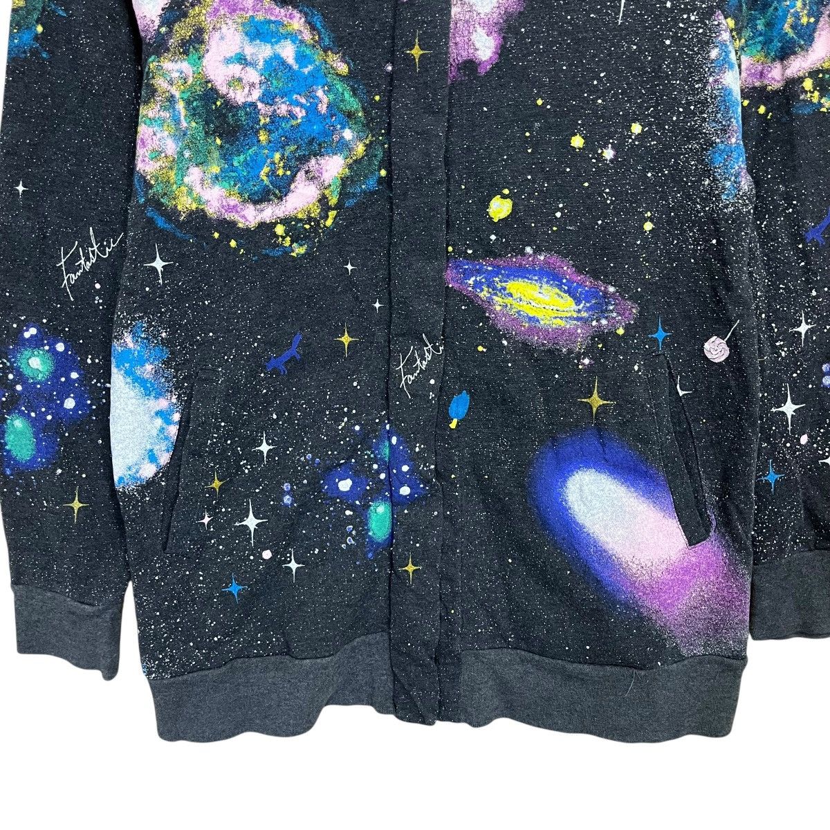 Japanese Brand ScoLar Labir Universe Print Zipper Hoodie Size US M / EU 48-50 / 2 - 5 Thumbnail