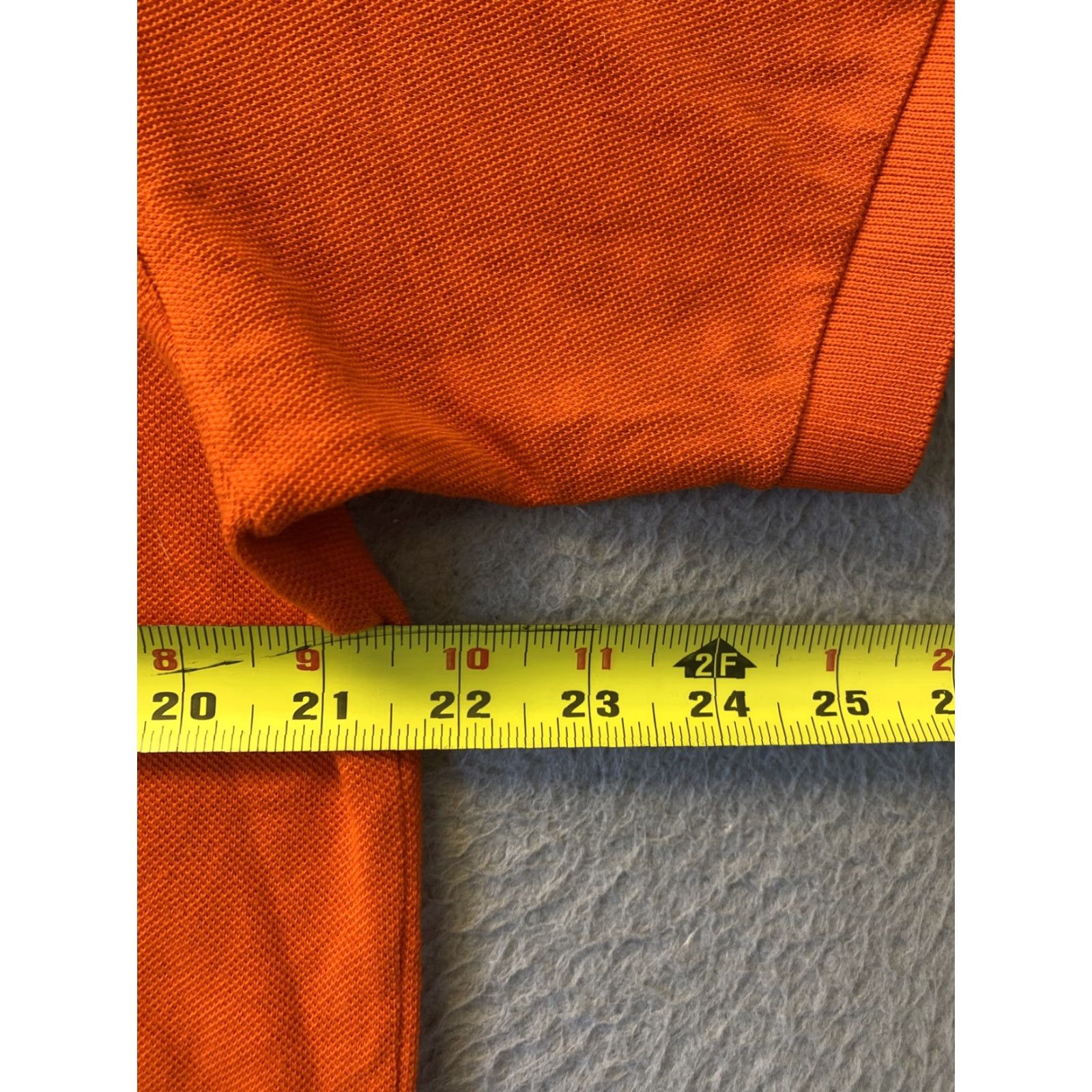 Lacoste LACOSTE Polo Shirt Orange Adult XL 6 Short Sleeve Logo Gator Classic Men’s 108-43 Size US XL / EU 56 / 4 - 5 Thumbnail