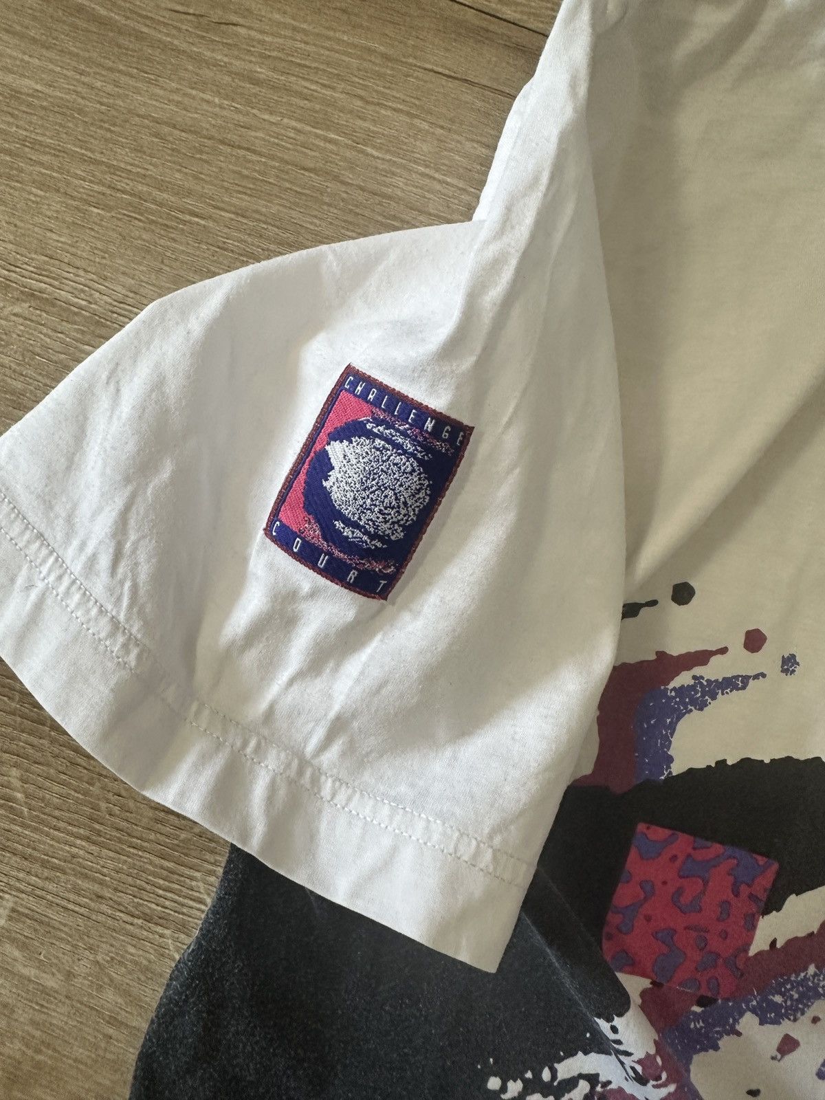 Nike Vintage 90's Nike Challenge Court Andre Agassi Tennis Polo Size US L / EU 52-54 / 3 - 5 Thumbnail