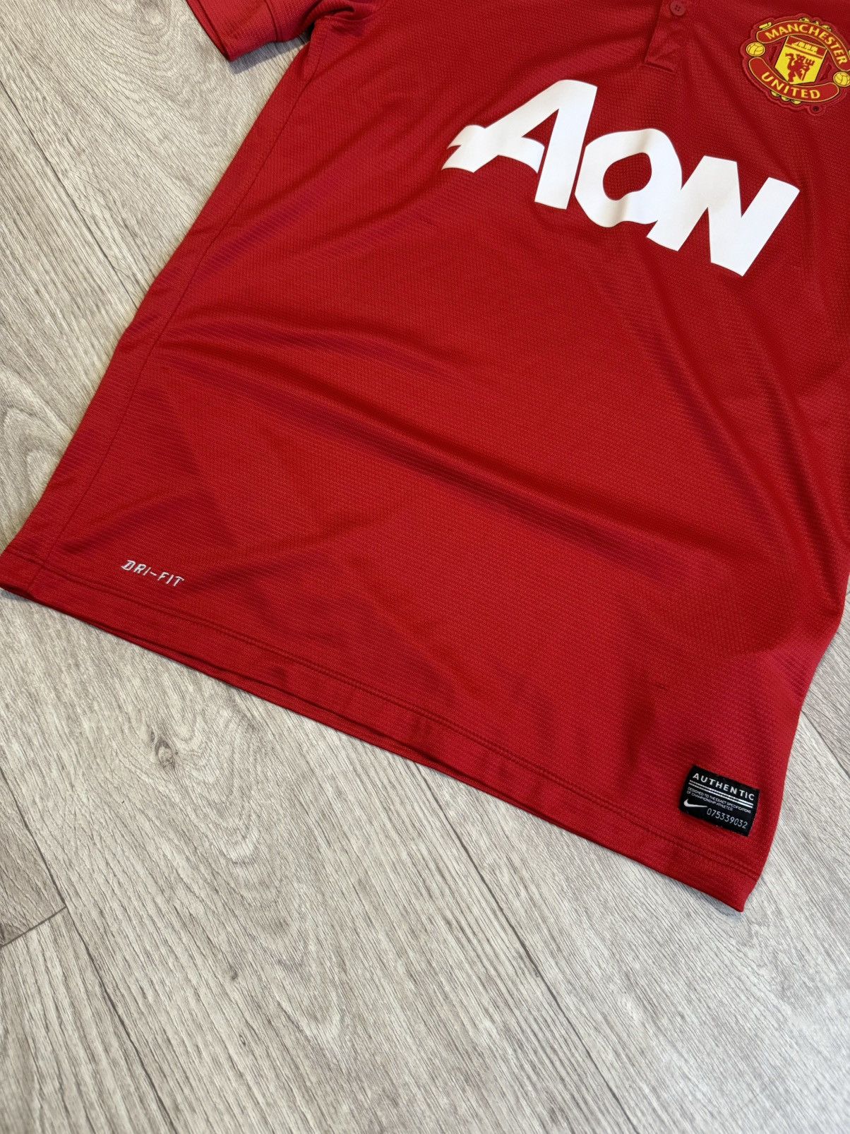 Nike 🔷Vintage Nike Manchester United 2013/14 Soccer jersey🔷 Size US S / EU 44-46 / 1 - 3 Thumbnail