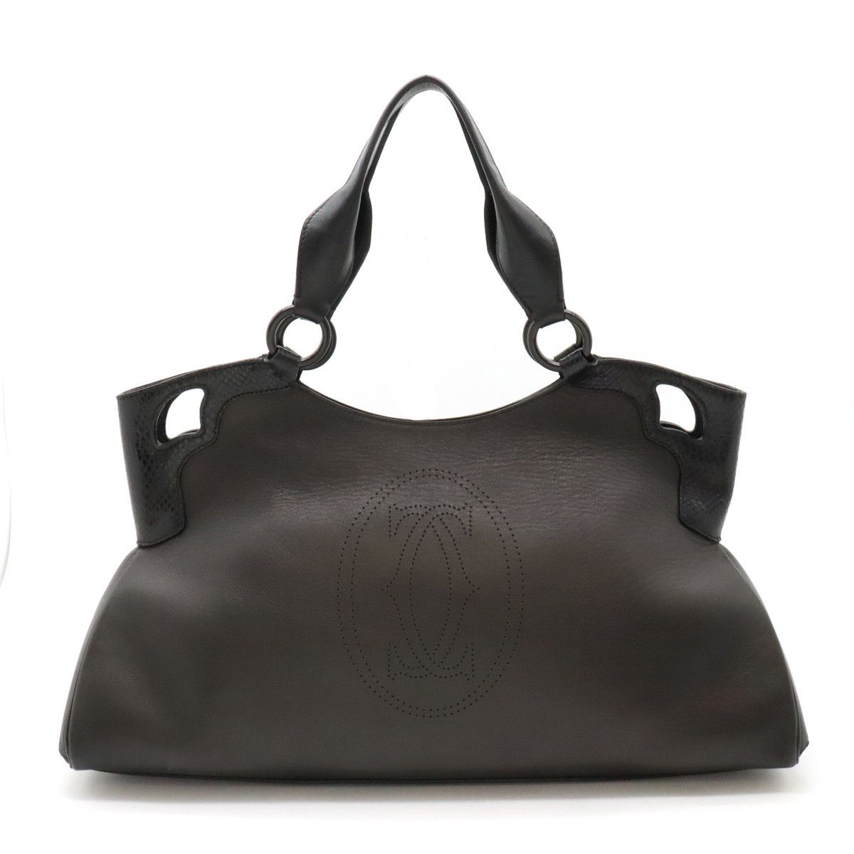 Cartier Cartier Cartier Marcello de Cartier Calf Leather Handbag Leather Handbag in Great Condition Size ONE SIZE - 1 Thumbnail