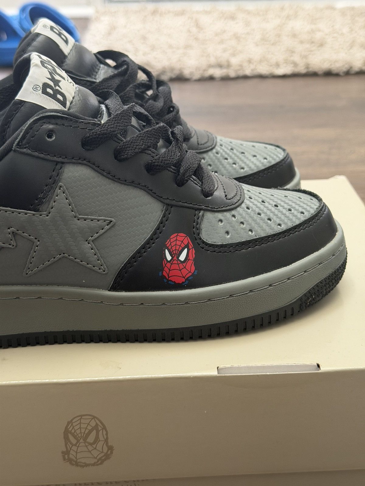 Bape × Marvel Comics MARVEL COMICS X BAPESTA LOW ‘SPIDER-MAN’ Size US 8 / EU 41 - 5 Thumbnail