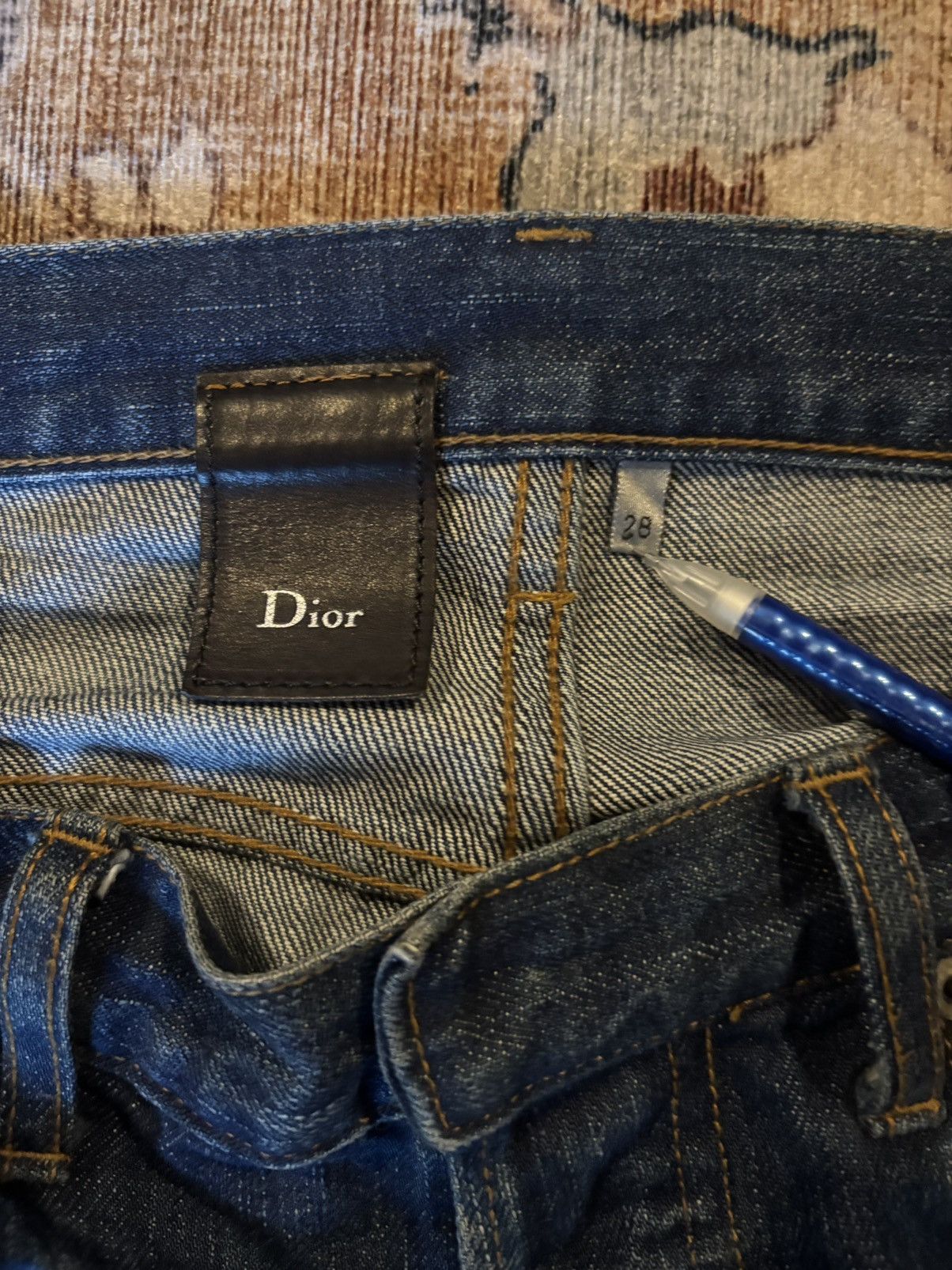 Dior DIOR AW07 NAVIGATE CLAWMARK JEANS Size US 28 / EU 44 - 7 Thumbnail
