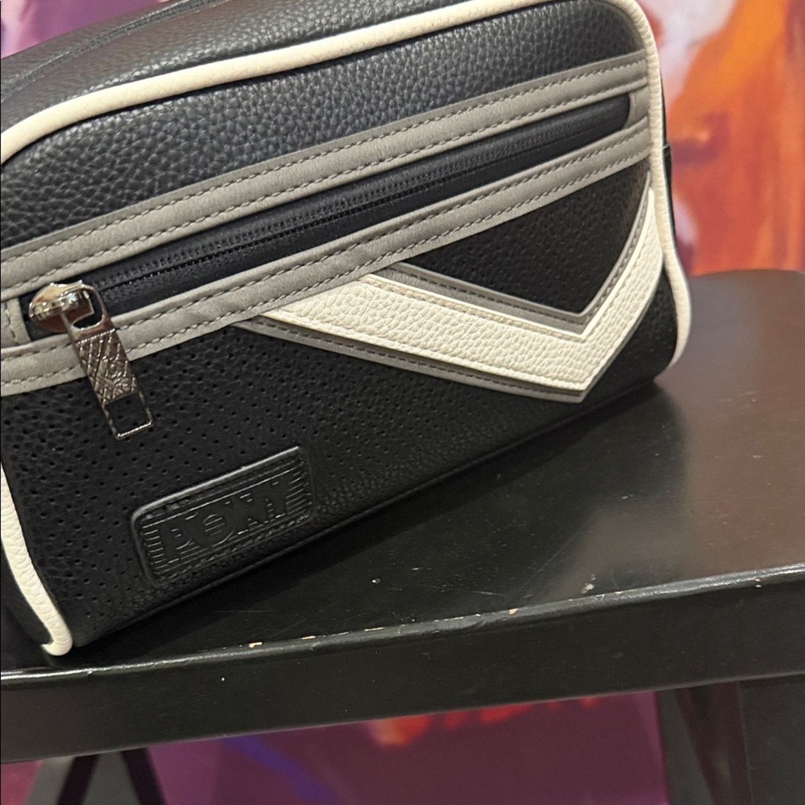 PONY PONY Black and White Travel Toiletry Bag - NWT Size ONE SIZE - 8 Thumbnail