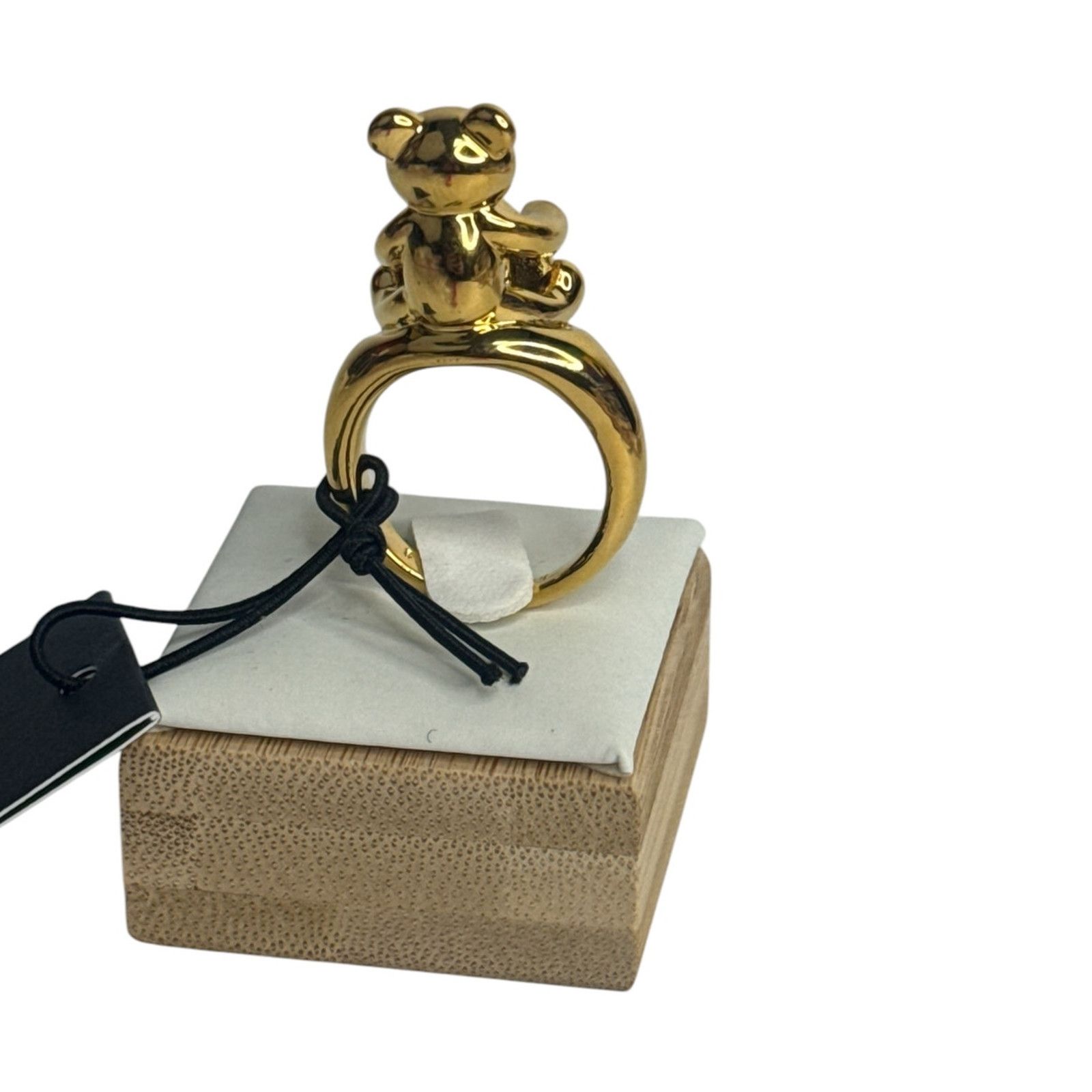 Kate Spade Kate Spade Oh What Fun Spade Teddy Bear Ring Size 7 Size ONE SIZE - 2 Thumbnail
