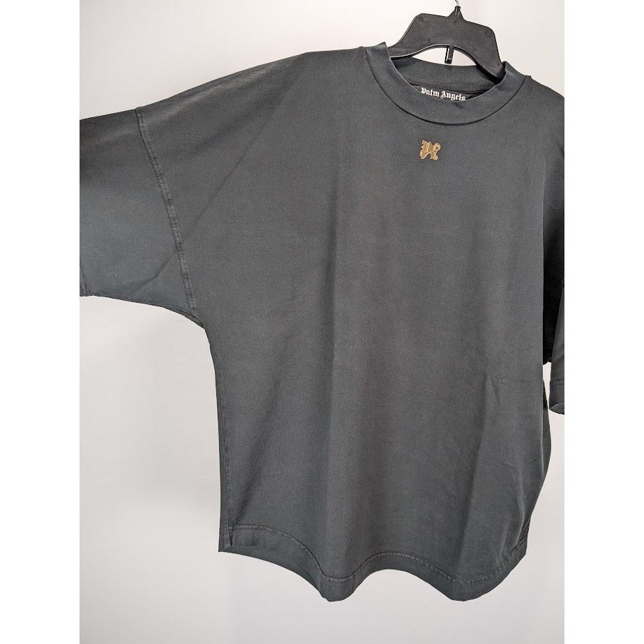 Palm Angels o1rshd1 Foggy PA Logo Over T-Shirt in Black / White Size US M / EU 48-50 / 2 - 7 Thumbnail
