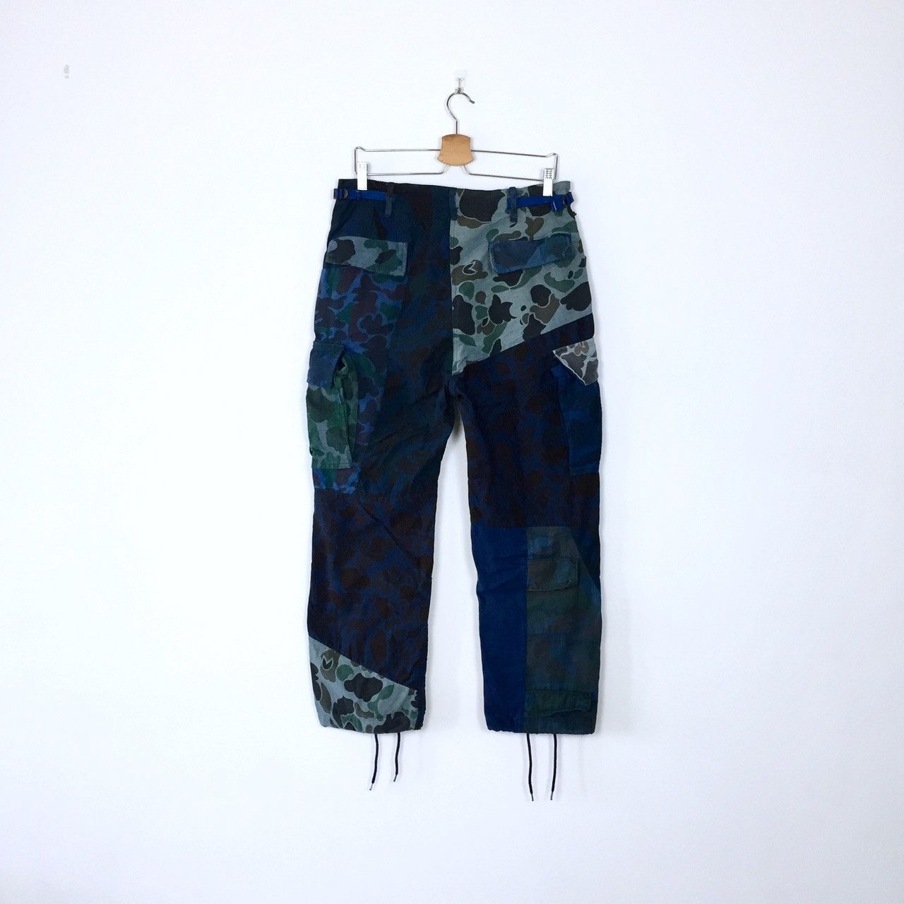 Needles REBUILD BY NEEDLES FW16 PATCHWORK CAMO PANTS Size US 32 / EU 48 - 2 Thumbnail